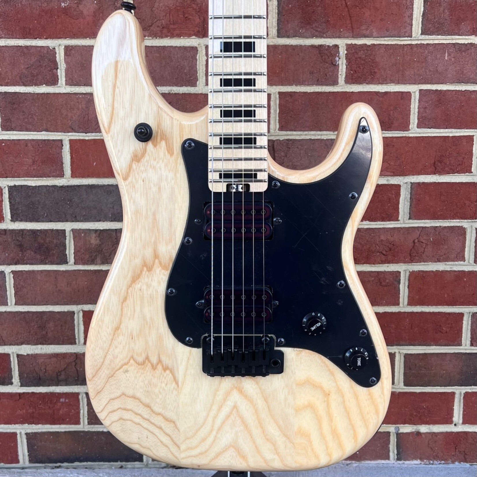 Schecter Guitar Research Schecter Justin Beck Ani, Gloss Natural, Swamp Ash Body, Maple Neck & Fretboard, Block Inlays, D'Addario Auto-Trim Locking Tuners, SN# IW23020384