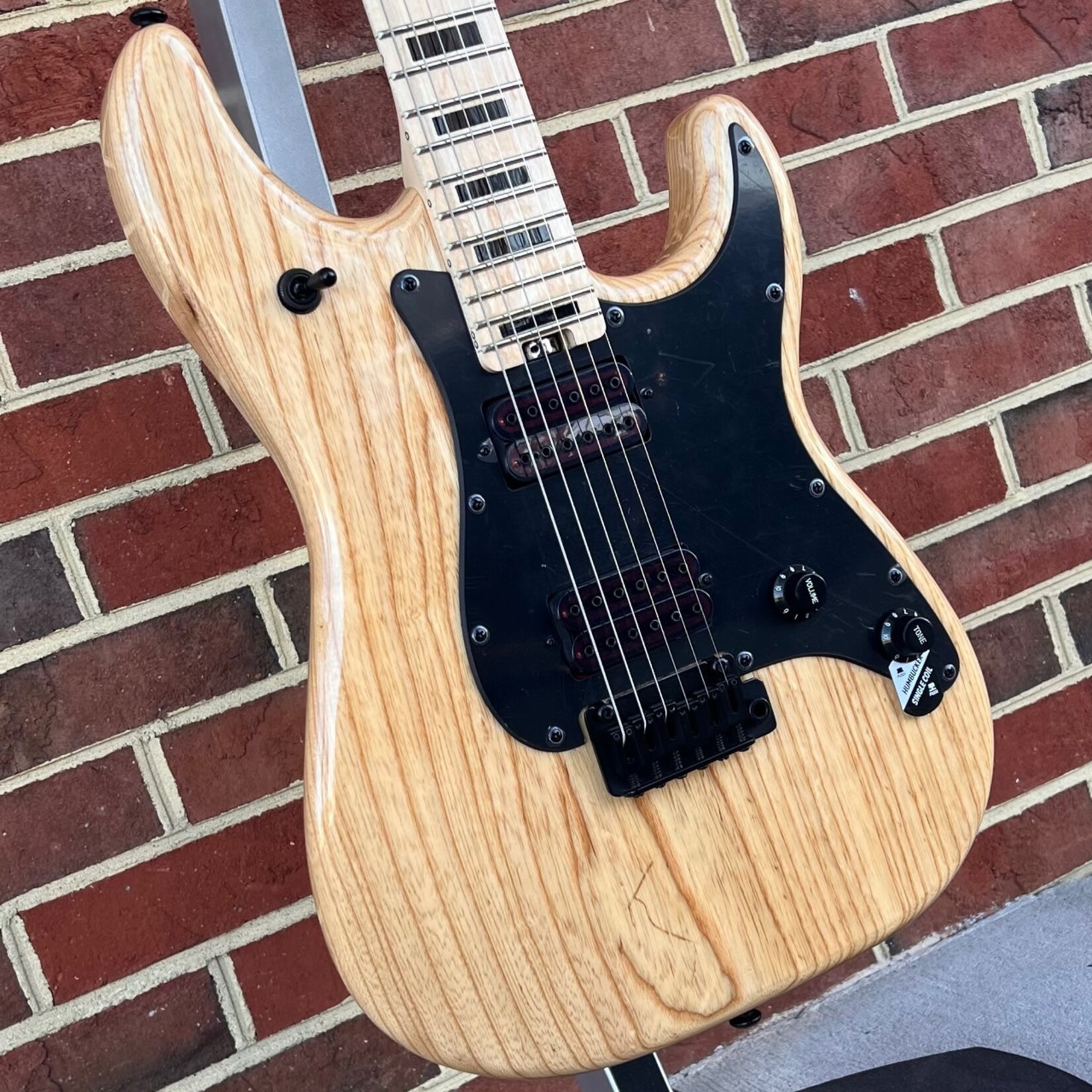 Schecter Guitar Research Schecter Justin Beck Ani, Gloss Natural, Swamp Ash Body, Maple Neck & Fretboard, Block Inlays, D'Addario Auto-Trim Locking Tuners, SN# IW23020444
