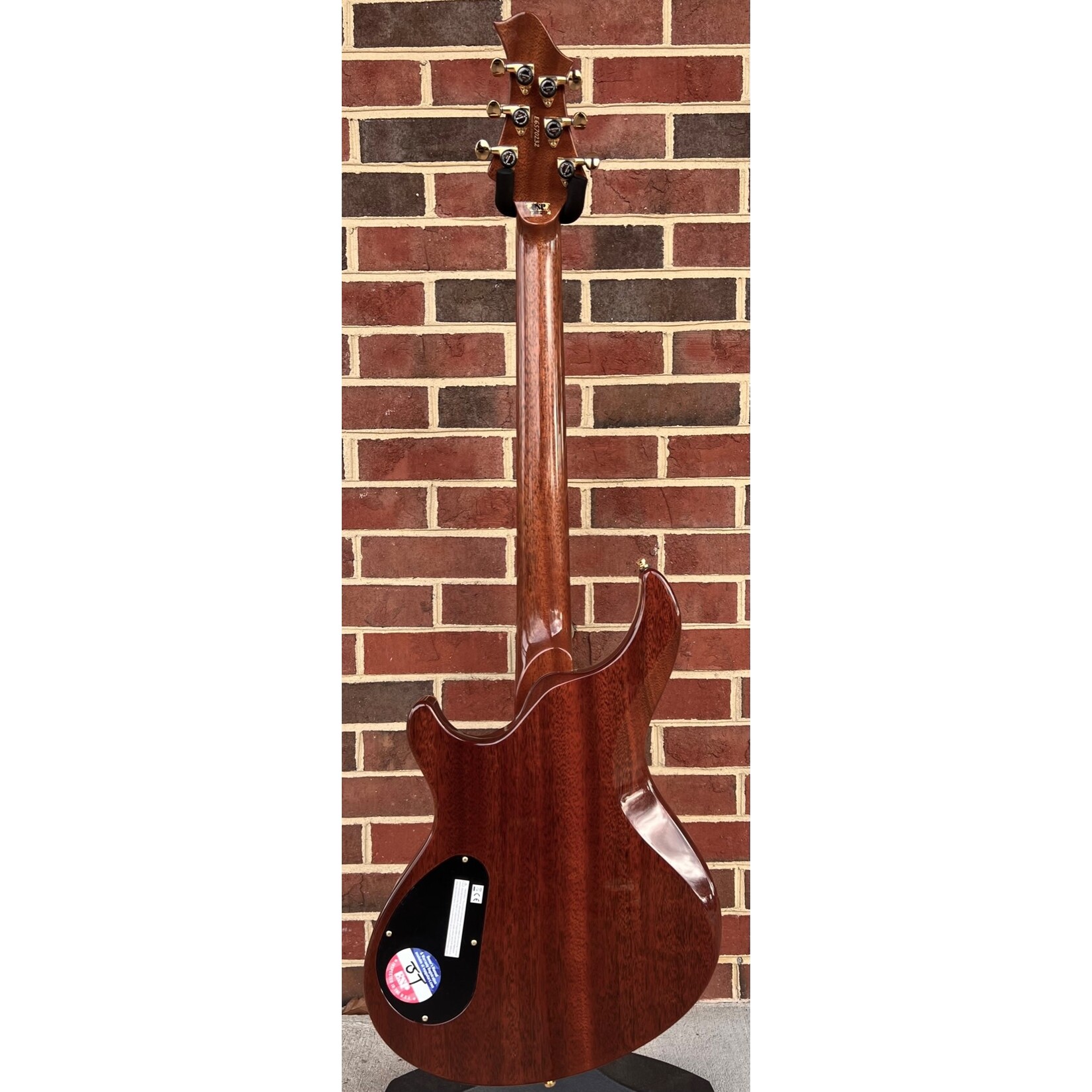 ESP ESP Original Series Mystique CTM, See Thru Black Blue Burst, Burl Maple Top, Honduran Mahogany Body & Neck, Honduran Rosewood Fretboard, Seymour Ducan Custom Hybrid Pickups, Gotoh Locking Tuners, Deluxe Hardshell Case