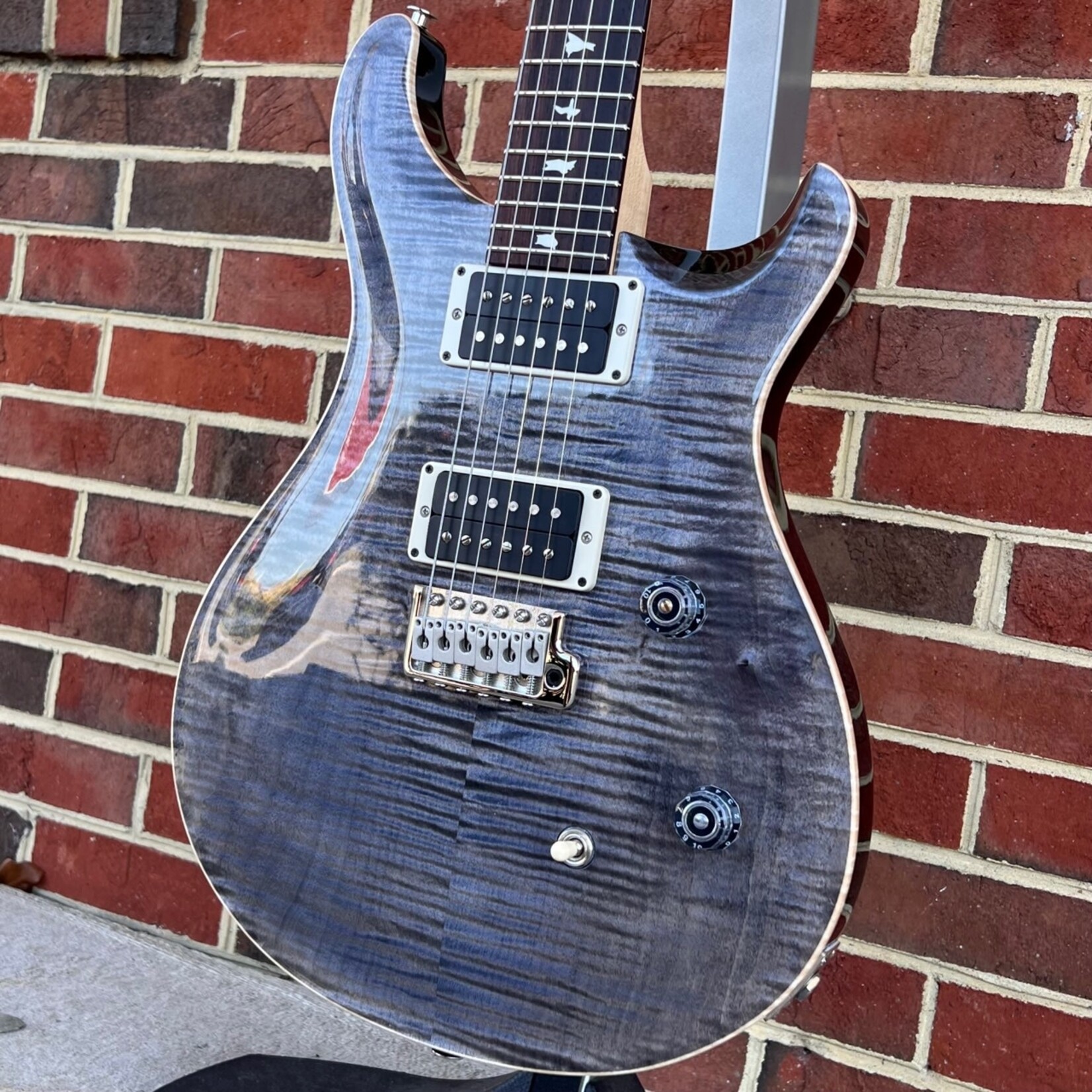 Paul Reed Smith Paul Reed Smith CE24, Faded Grey Black, Pattern Thin, 85/15 Pickups, Gig Bag