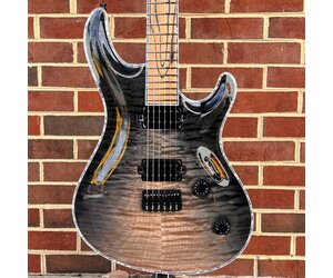 Mayones Regius Core 6, Custom Color, 4A Quilted Maple Top, Swamp