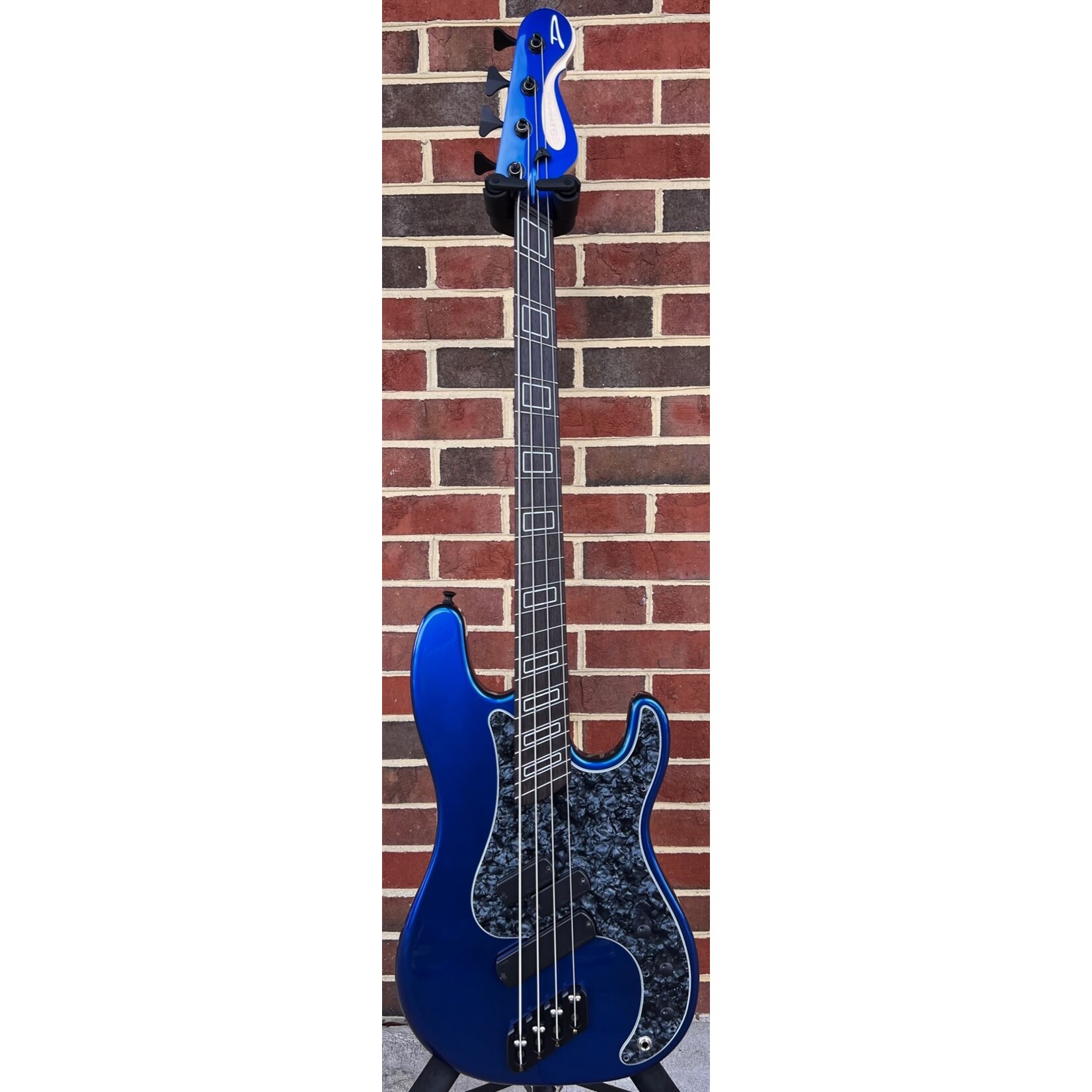 Dingwall Custom Super PJ 4-String, Metallic Blueberry, Alder