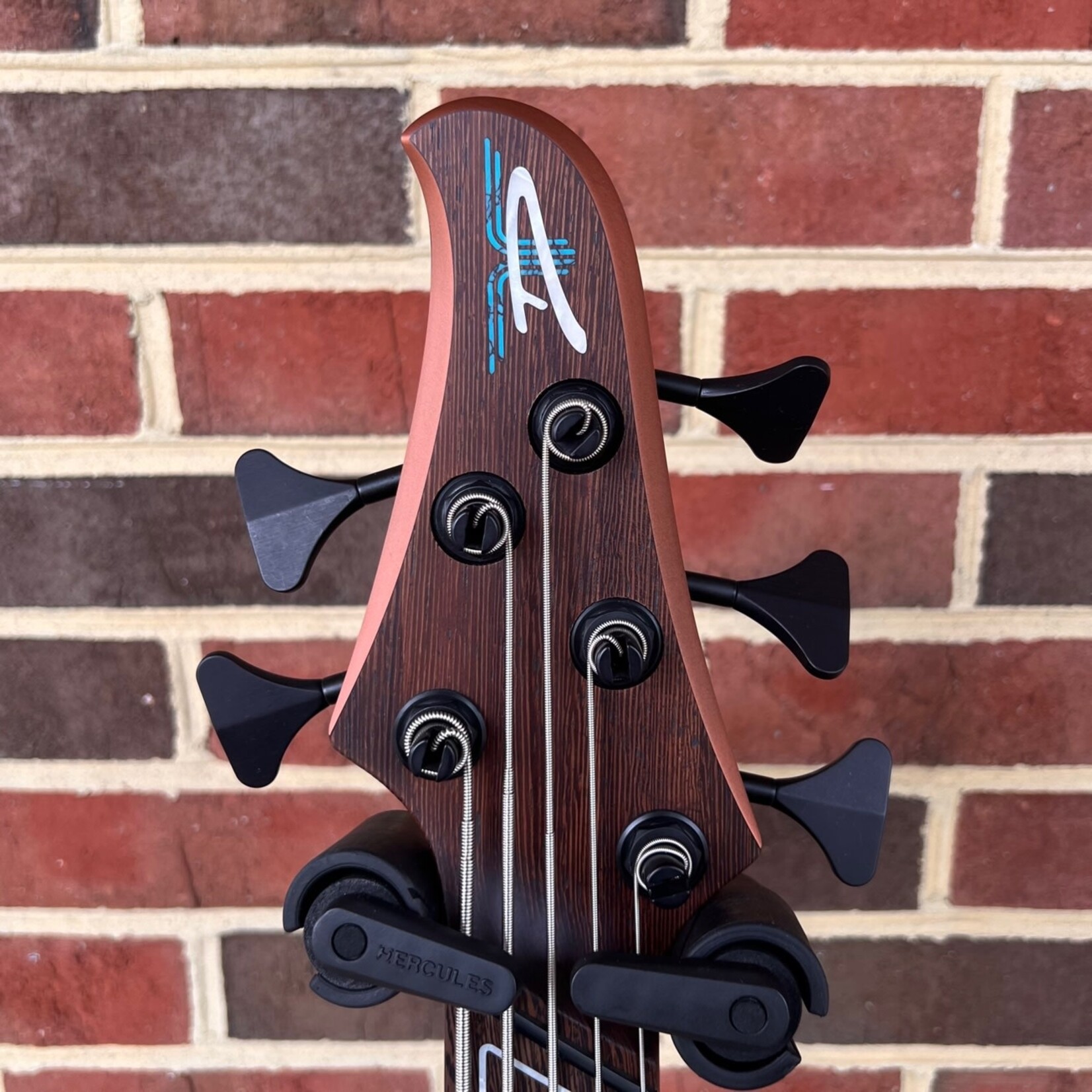 Dingwall Dingwall D-Roc Custom 5-String, Satin Blaze, Mahogany Body, Wenge Neck & Fretboard, Ghost Block Inlays, Dingwall Deluxe Gig Bag