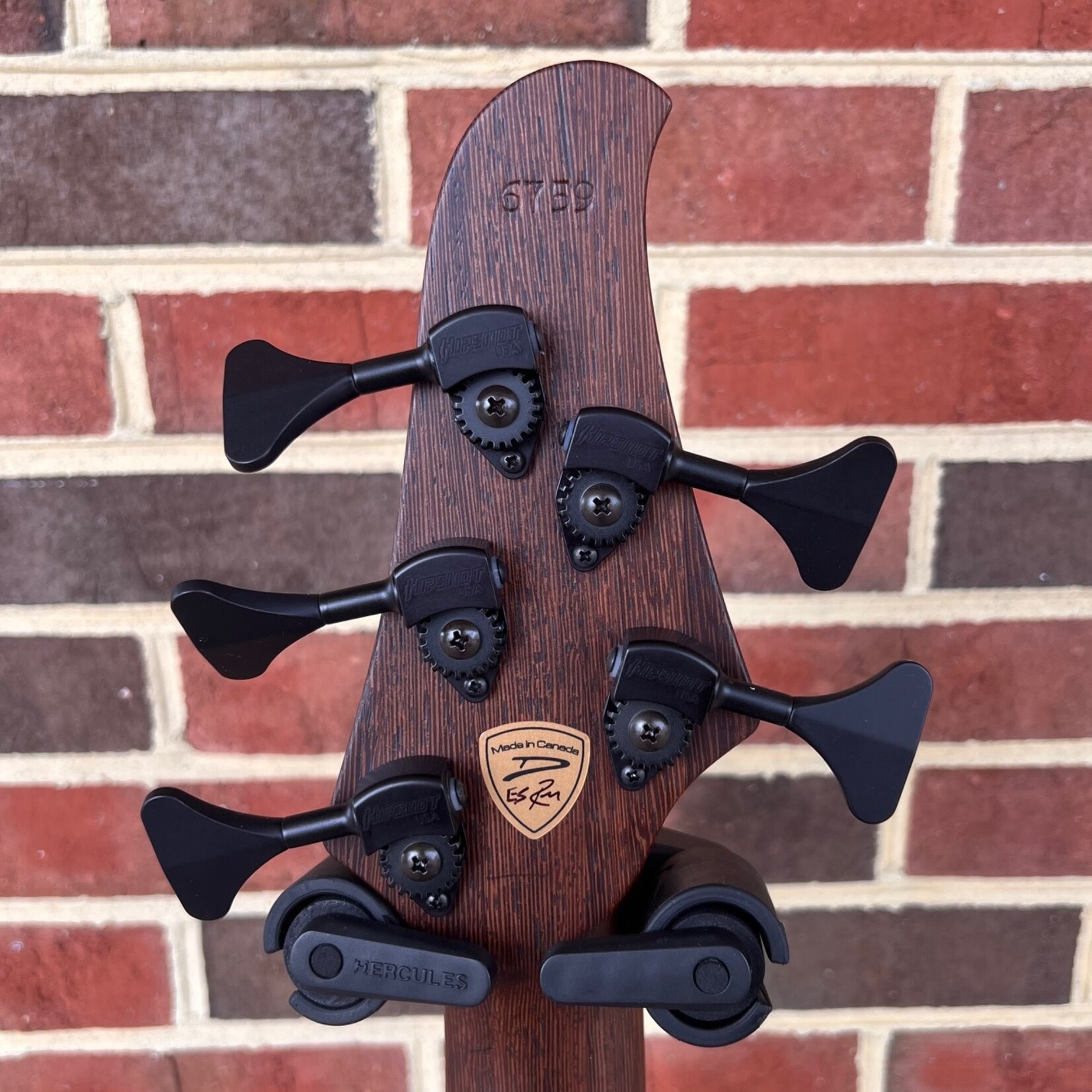 Dingwall Dingwall D-Roc Custom 5-String, Satin Blaze, Mahogany Body, Wenge Neck & Fretboard, Ghost Block Inlays, Dingwall Deluxe Gig Bag