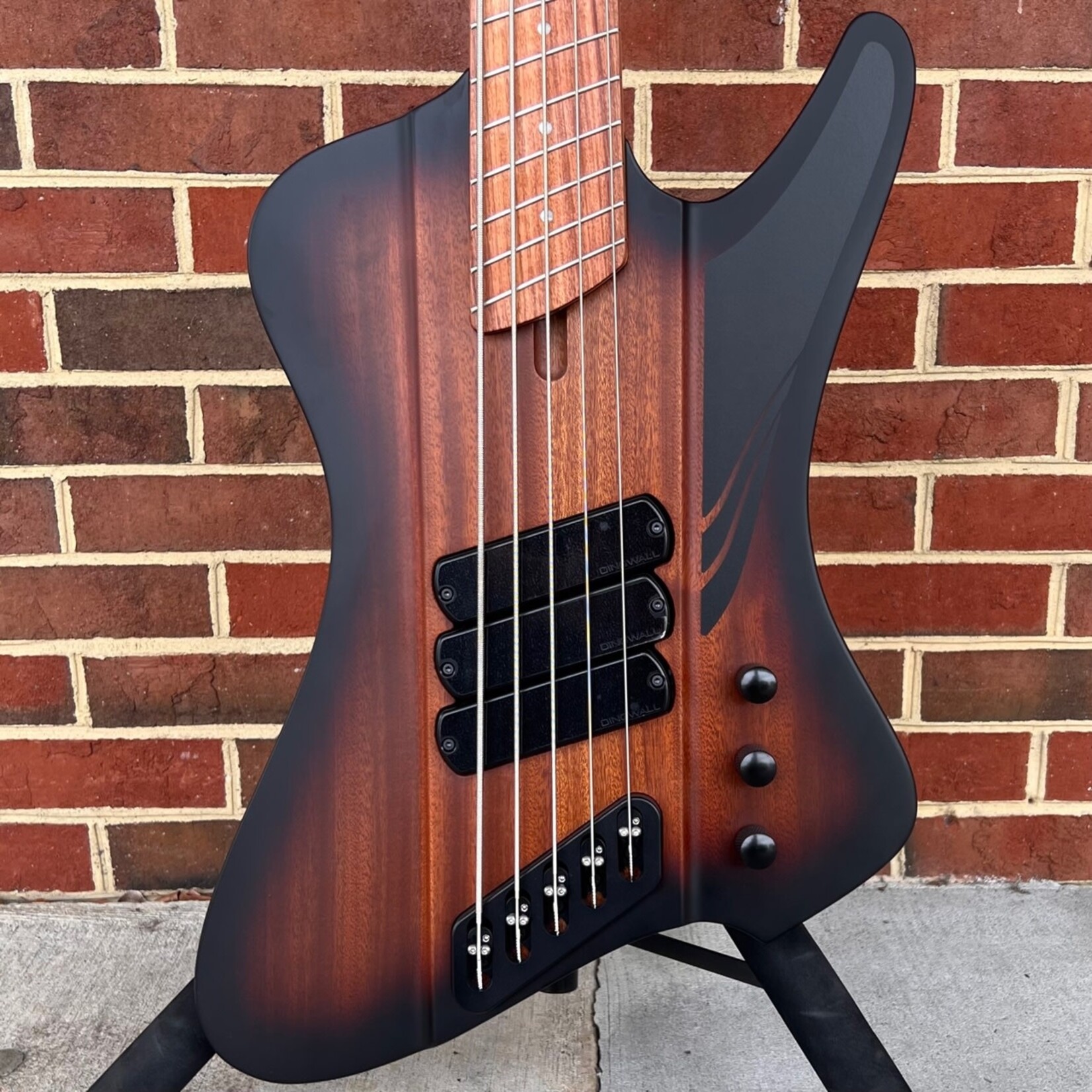 Dingwall Dingwall D-Roc Standard 5-String, Matte Vintageburst, Pau Ferro Fretboard, Dingwall Gig Bag, SN# 15115