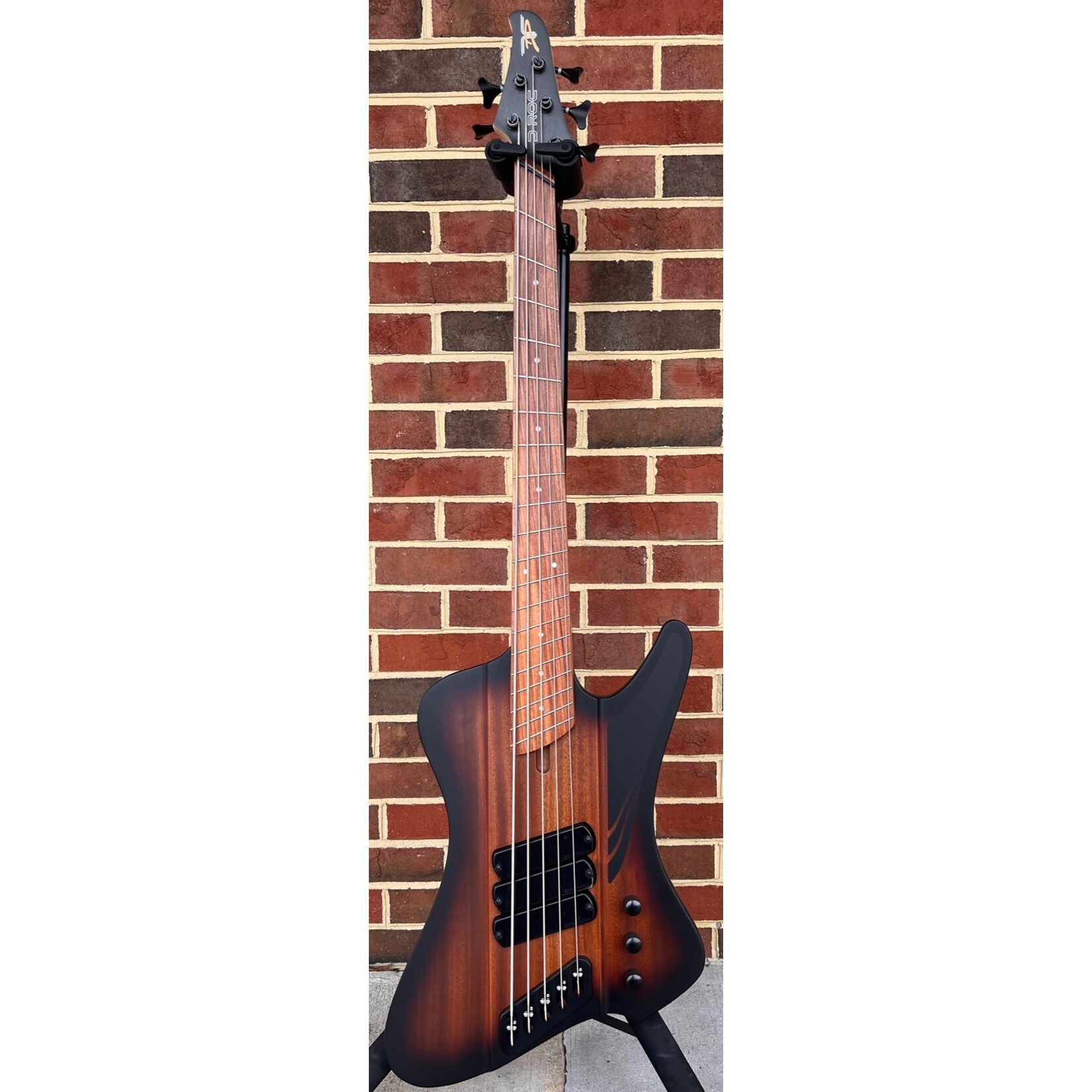 Dingwall Dingwall D-Roc Standard 5-String, Matte Vintageburst, Pau Ferro Fretboard, Dingwall Gig Bag, SN# 15115