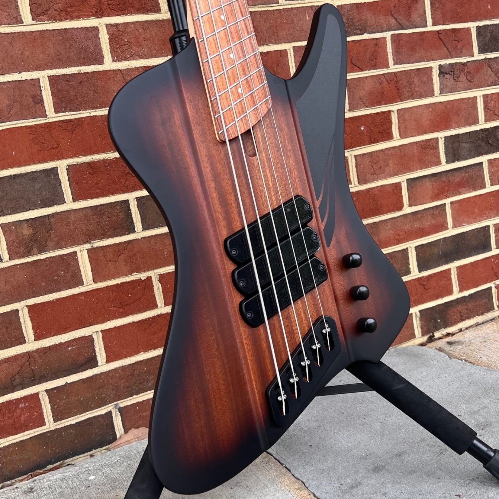 Dingwall Dingwall D-Roc Standard 5-String, Matte Vintageburst, Pau Ferro Fretboard, Dingwall Gig Bag, SN# 15115