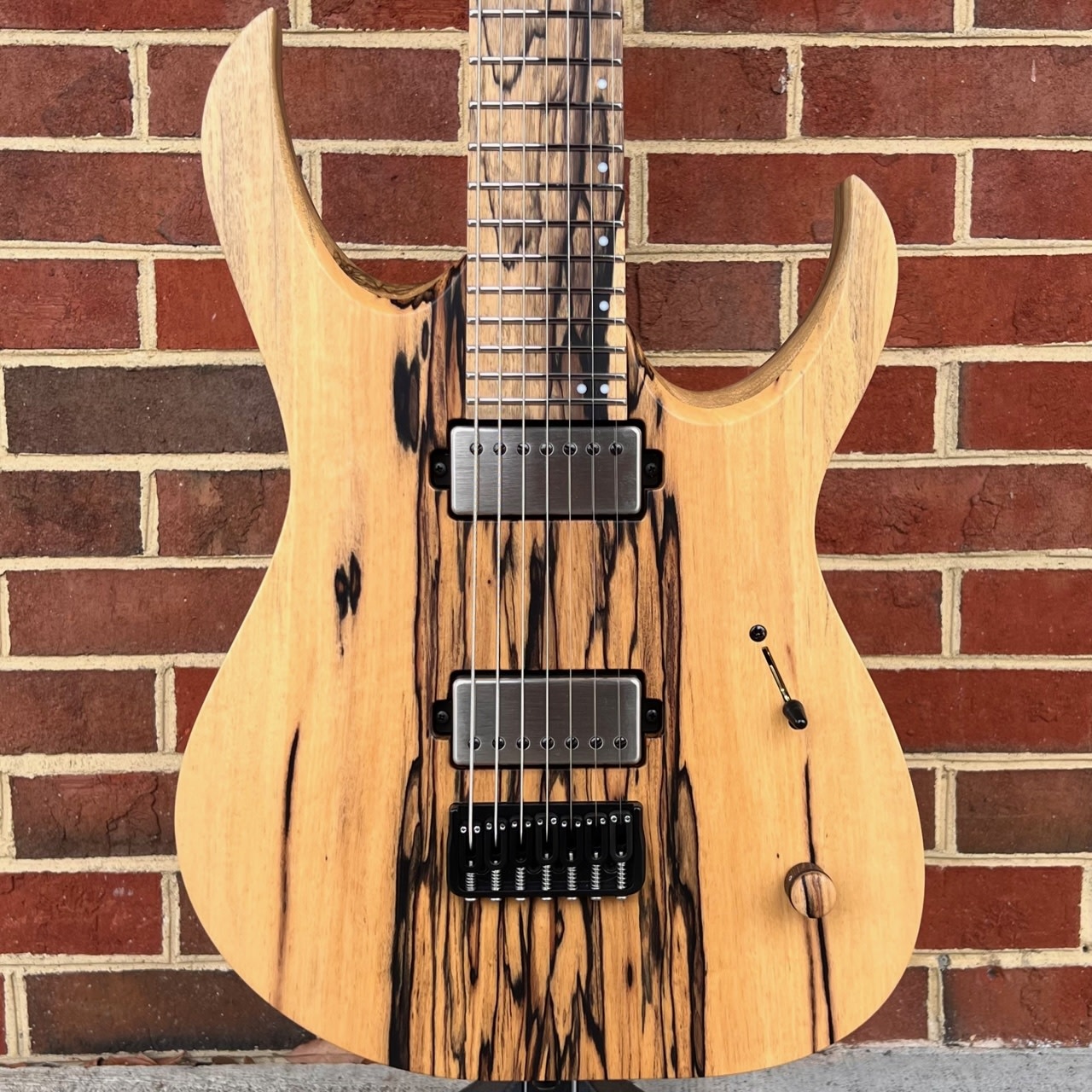 ギター Mayones duvell elite7 2022 - Mayones Duvell Elite 7 Figured Walnut - 40th