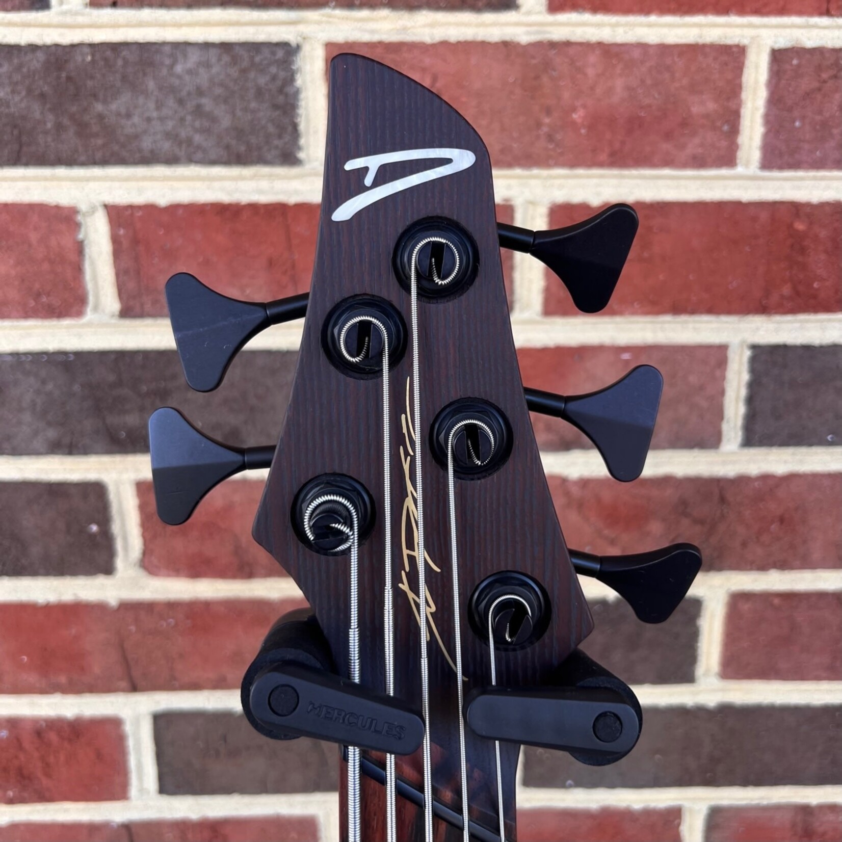 Dingwall Dingwall ABII Custom 5-String, Green to White Reverseburst, Maple Burl X-Top, Chambered Walnut Body, Flamed Maple Contrast Layer, Roasted Ash Neck, Macassar Ebony Fretboard, Hipshot Extender Key, Dingwall Gig Bag