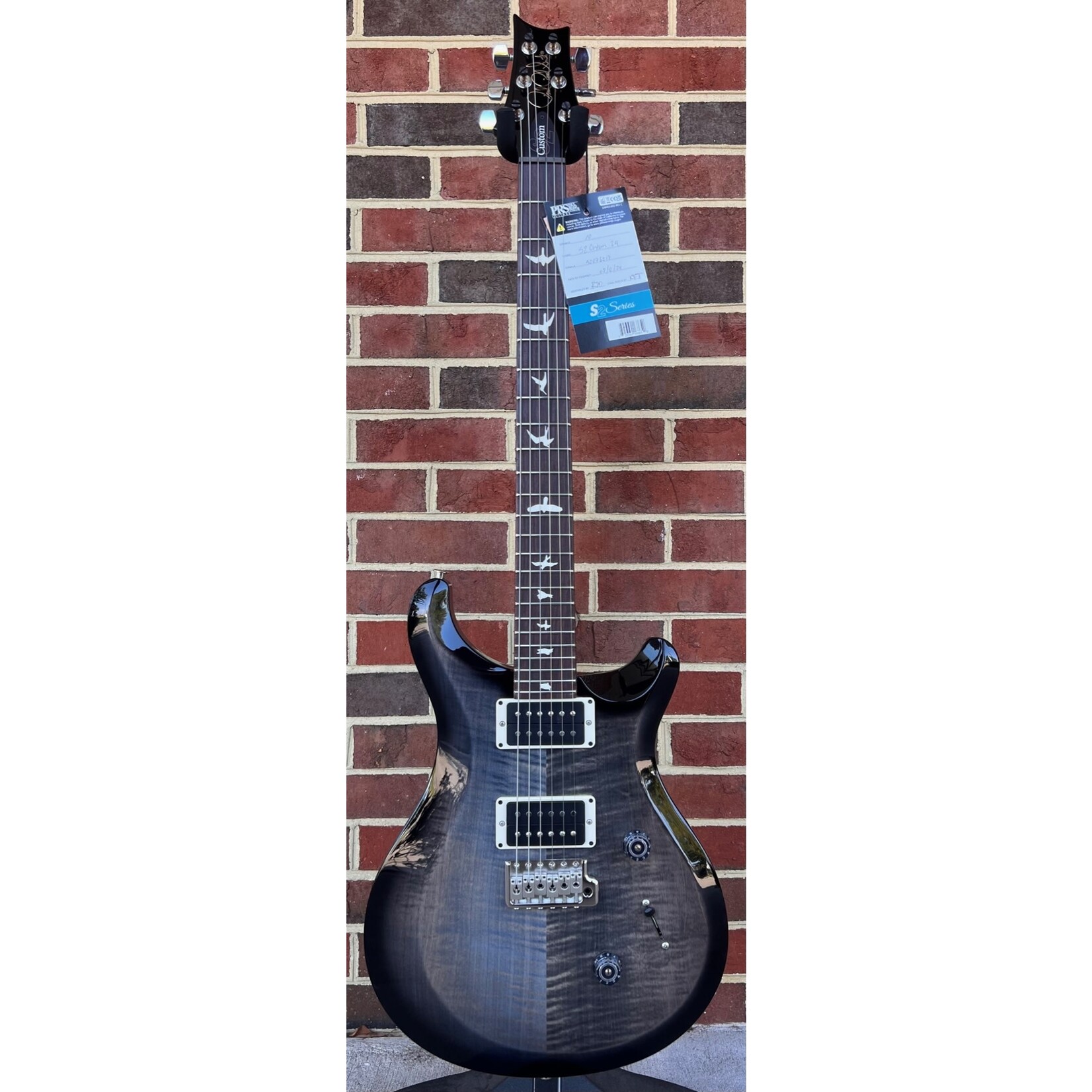 Buy PRS S2 Custom 24 Electric Guitar in Faded Gray Black