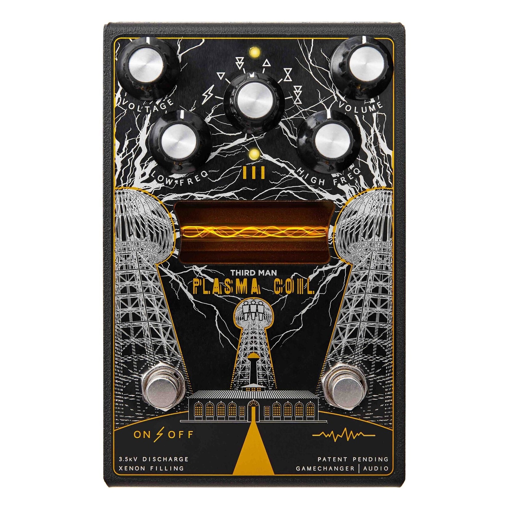 Gamechanger Audio Gamechanger Audio Plasma Coil Pedal, Third Man Records High Voltage Distortion