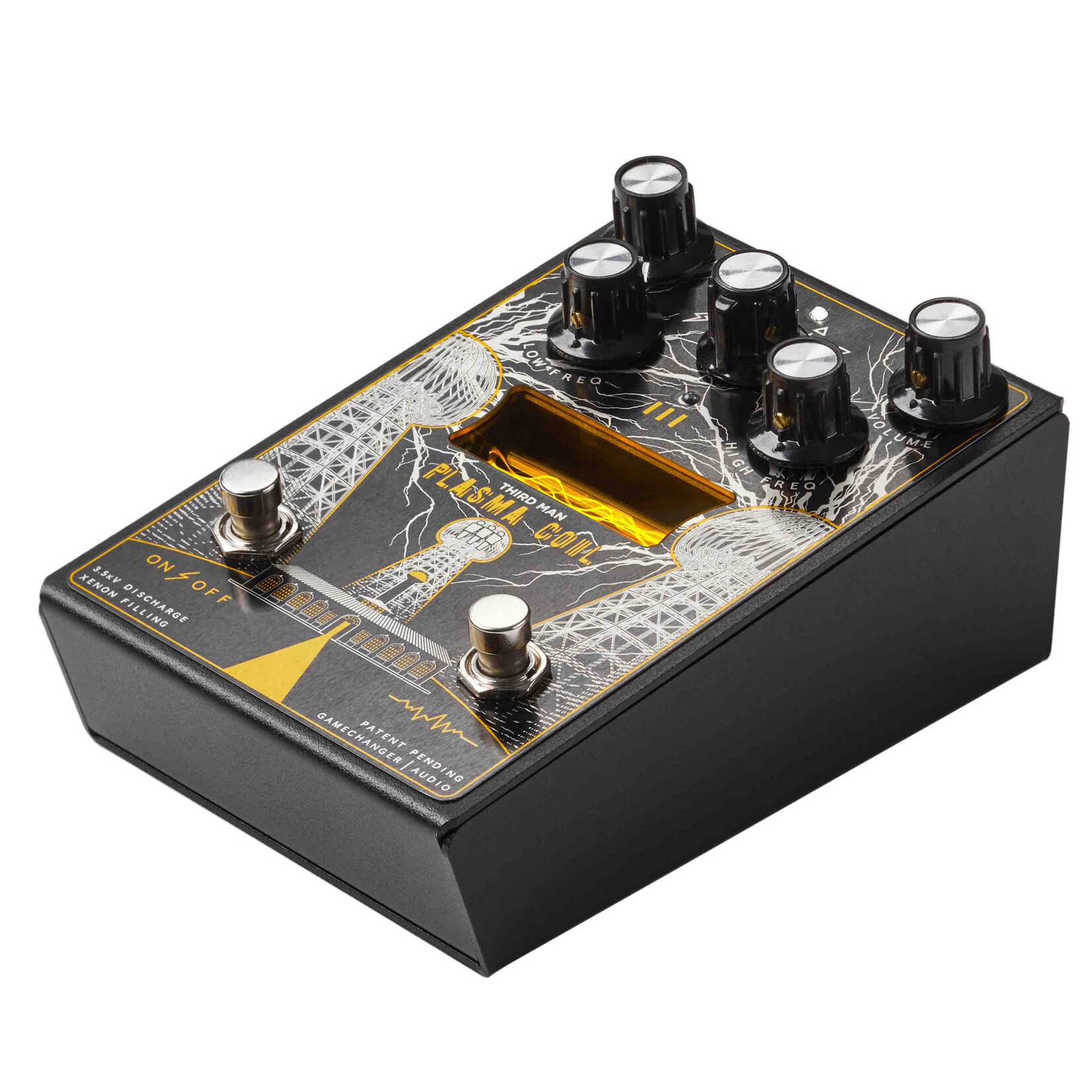 Gamechanger Audio Gamechanger Audio Plasma Coil Pedal, Third Man Records High Voltage Distortion