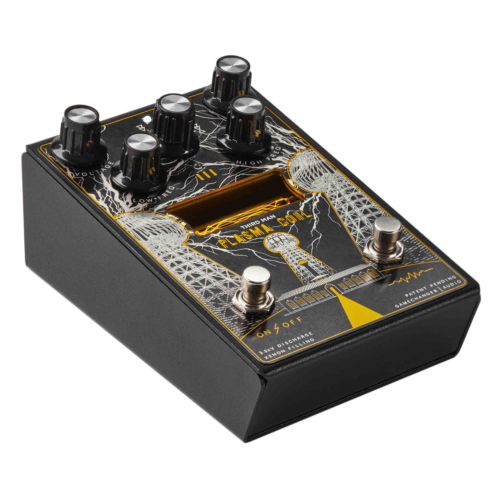 Gamechanger Audio Gamechanger Audio Plasma Coil Pedal, Third Man Records High Voltage Distortion