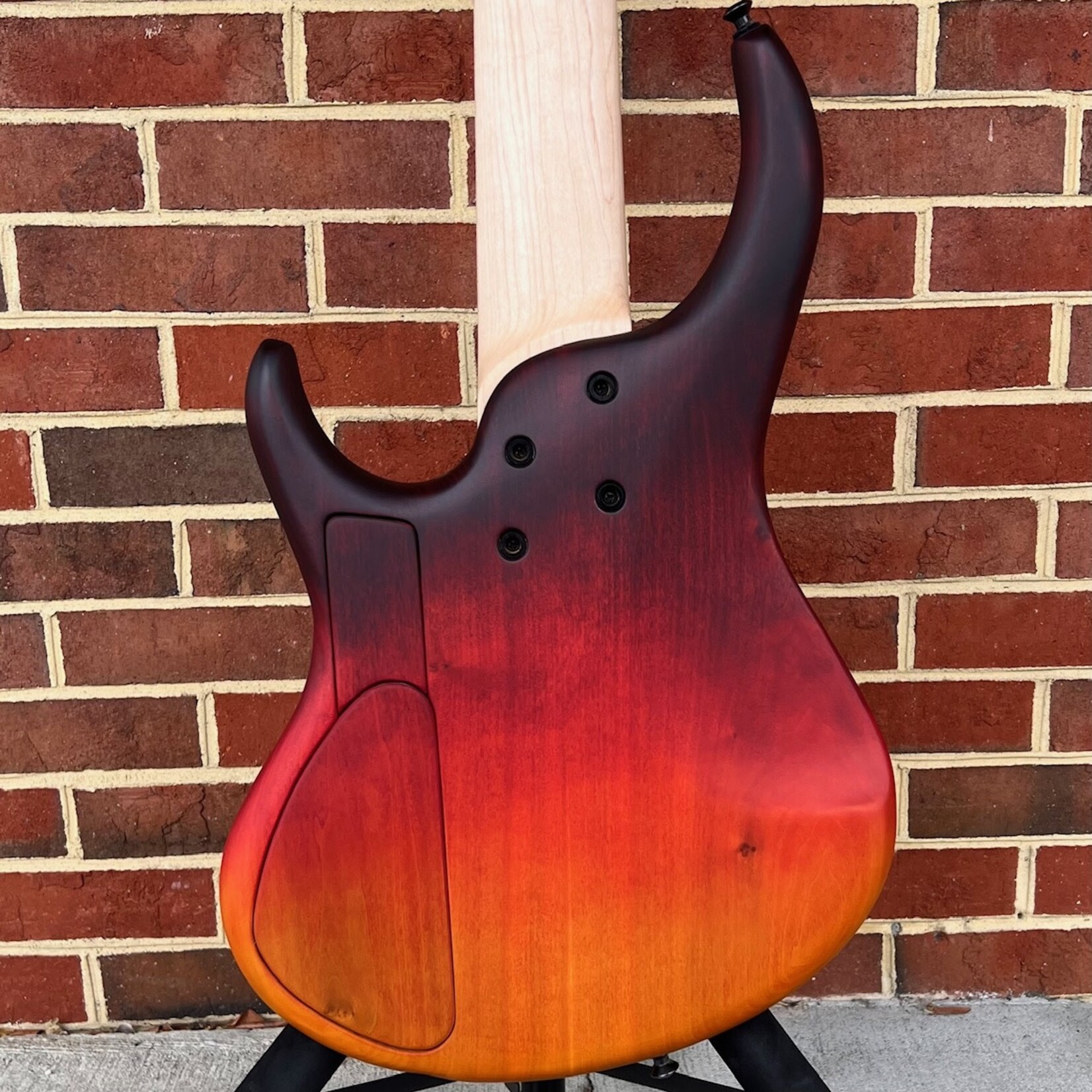MTD MTD 535-24, Midnight Fade, Maple Burl 10-Top, Alder Body, Maple Neck, Birdseye Maple Fretboard, Matching Headstock, Stained Wood Knobs, Custom MTD Bridge, MTD Bag