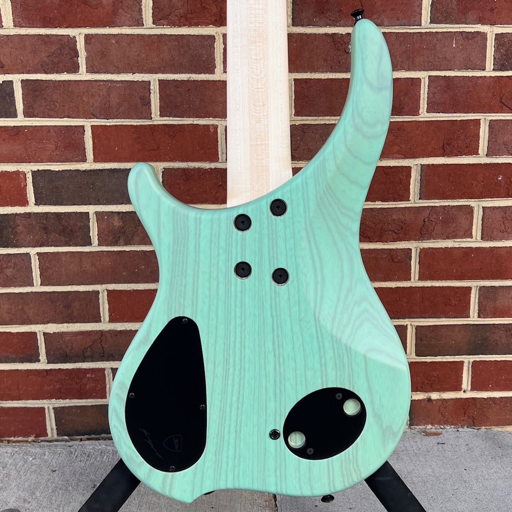 Dingwall Dingwall Custom ABZ 5-String, Transparent Pale Mint Green Satin, Swamp Ash Body, Maple Neck, Wenge Fretboard, Glockenklang Preamp w/ Toggles, Gig Bag