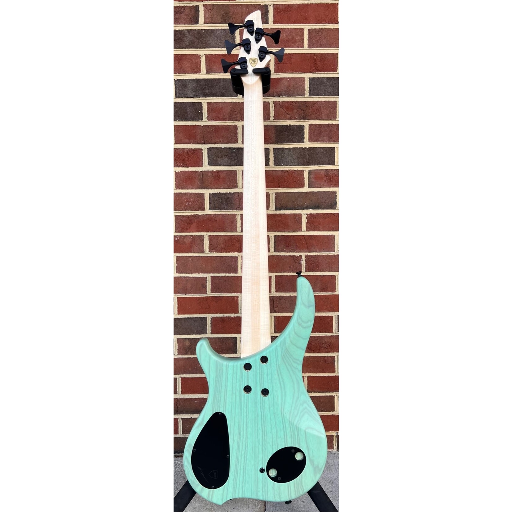 Dingwall Custom ABZ 5-String, Transparent Pale Mint Green Satin, Swamp Ash Body, Maple Neck, Wenge Fretboard, Glockenklang Preamp w/ Toggles, Gig Bag - The Music Loft Dingwall Custom ABZ 5-String, Transparent Pale Mint Green Satin, Swamp Ash Body, Maple Neck, Wenge Fretboard, Glockenklang Preamp w/ Toggles, Gig Bag - The Music Loft