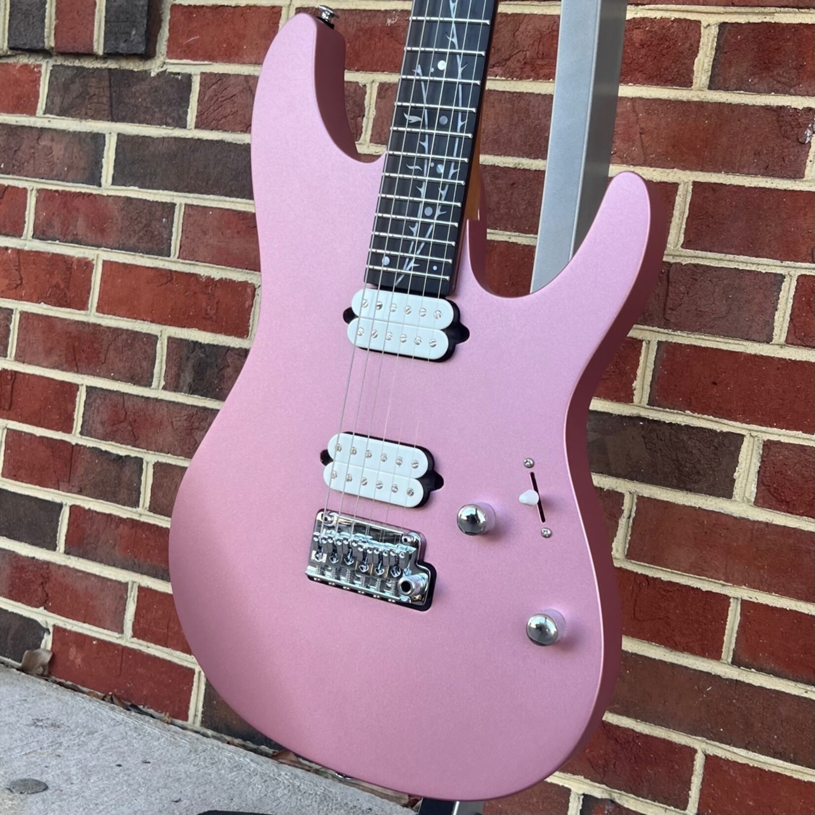 Ibanez Ibanez TOD10 Tim Henson Signature Model, Metallic Mauve, Roasted Maple Neck, Ebony Fretboard, Fishman Fluence Tim Henson Signature Pickups, Gotoh Locking Tuners, Gig Bag, SN# 240513507