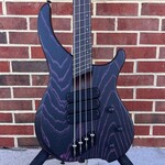 Dingwall Dingwall Custom ABZ 4-String, Black with Pink Ceruse Satin, Swamp Ash Body, Roasted Ash Neck, Ebony Fretboard, Super Fatty II Pickups, D-Roc Rotary, Mini Toggles, Dunlop Flush Mount Strap Locks, Dingwall Deluxe Gig Bag