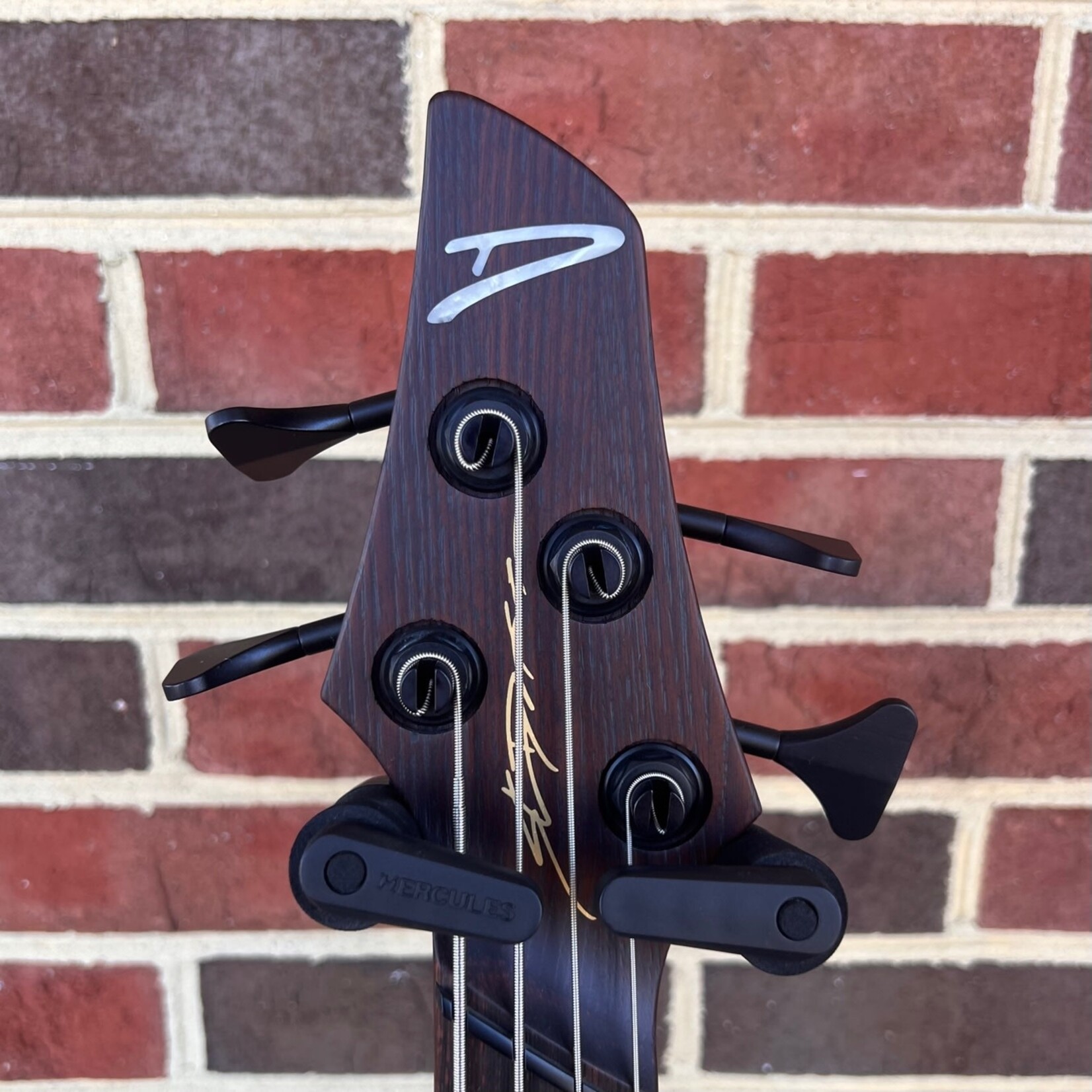 Dingwall Dingwall Custom ABZ 4-String, Black with Pink Ceruse Satin, Swamp Ash Body, Roasted Ash Neck, Ebony Fretboard, Super Fatty II Pickups, D-Roc Rotary, Mini Toggles, Dunlop Flush Mount Strap Locks, Dingwall Deluxe Gig Bag