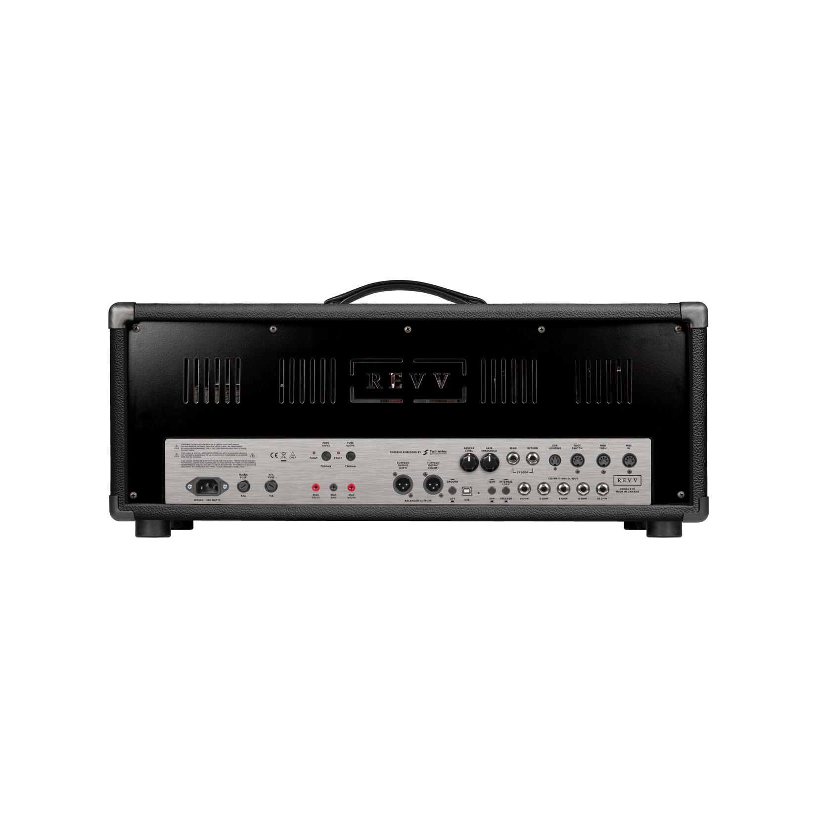 Revv Amplification Revv Generator 120 10th Anniversary, 4-channel 120w Tube Amplifier Head with Footswitch