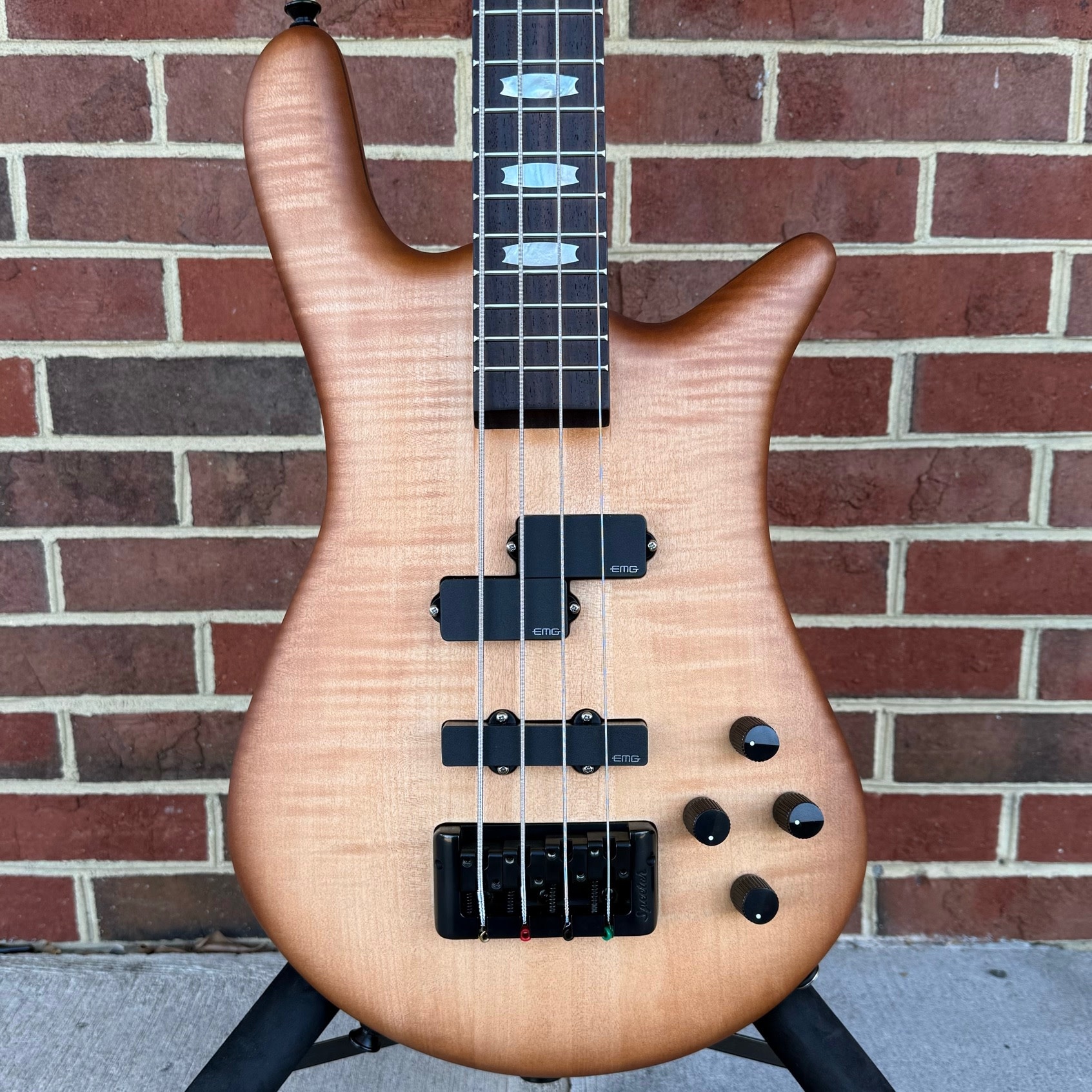 Spector Euro 4 LX, Natural Sunburst, EMG P/J Pickups, Spector