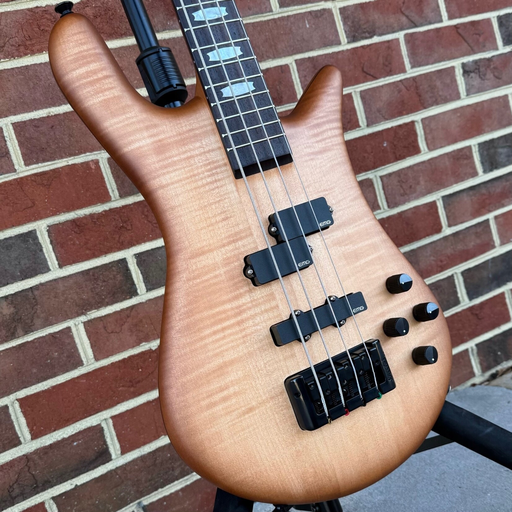 Spector Spector Euro 4 LX, Natural Sunburst, EMG P/J Pickups, Spector Legacy Preamp, Gig Bag, SN# NB22111
