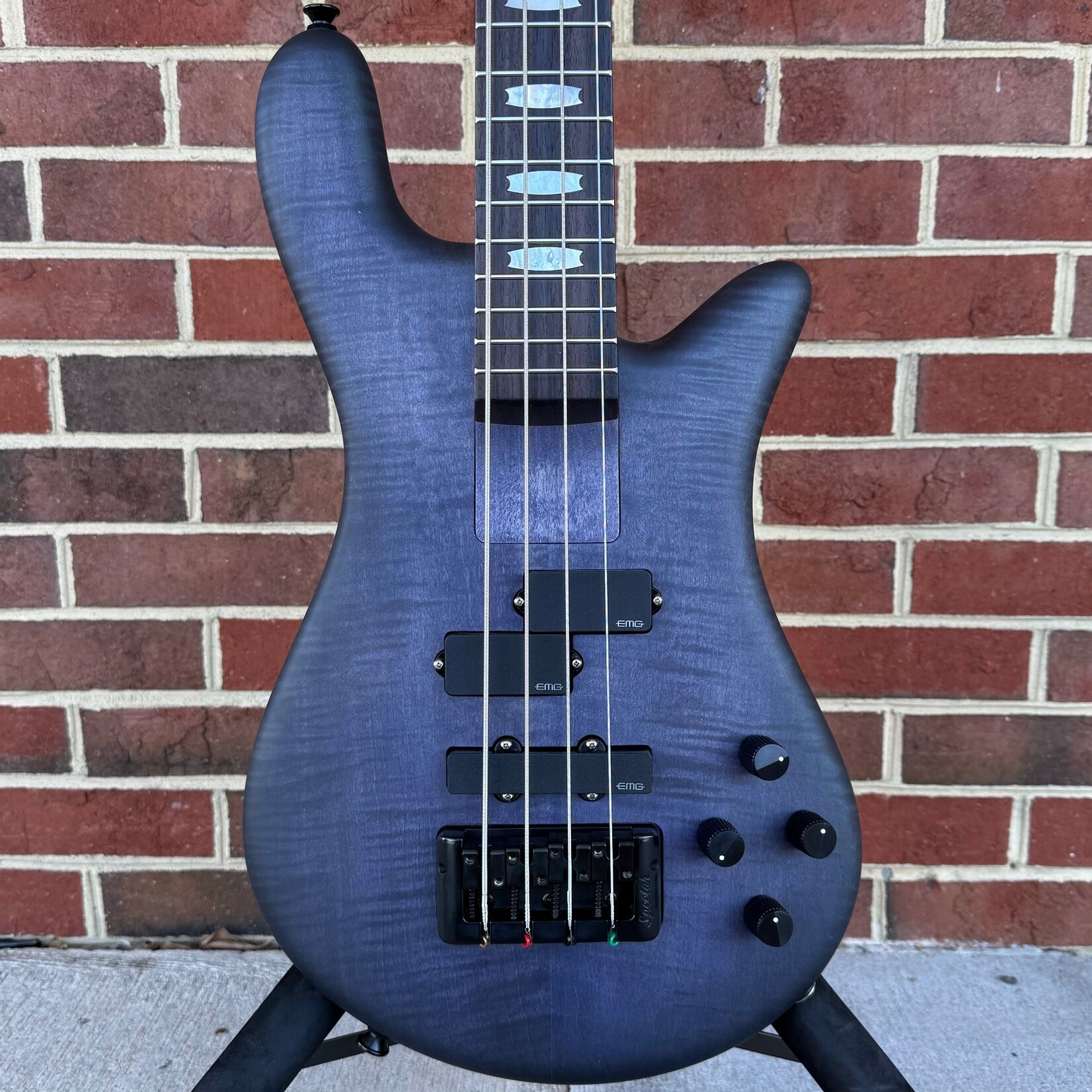 Spector Spector Euro 4 LX Bolt-On, Nightshade, EMG P/J Pickups, Spector Legacy Preamp, Gig Bag, SN# NB22045