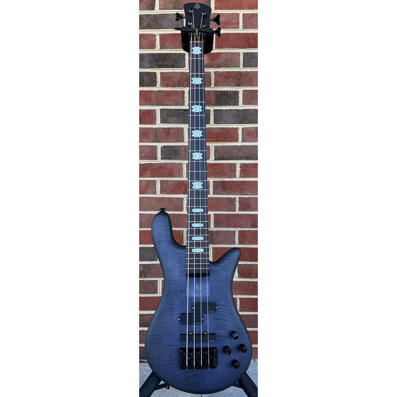 Spector Spector Euro 4 LX Bolt-On, Nightshade, EMG P/J Pickups, Spector Legacy Preamp, Gig Bag, SN# NB22045