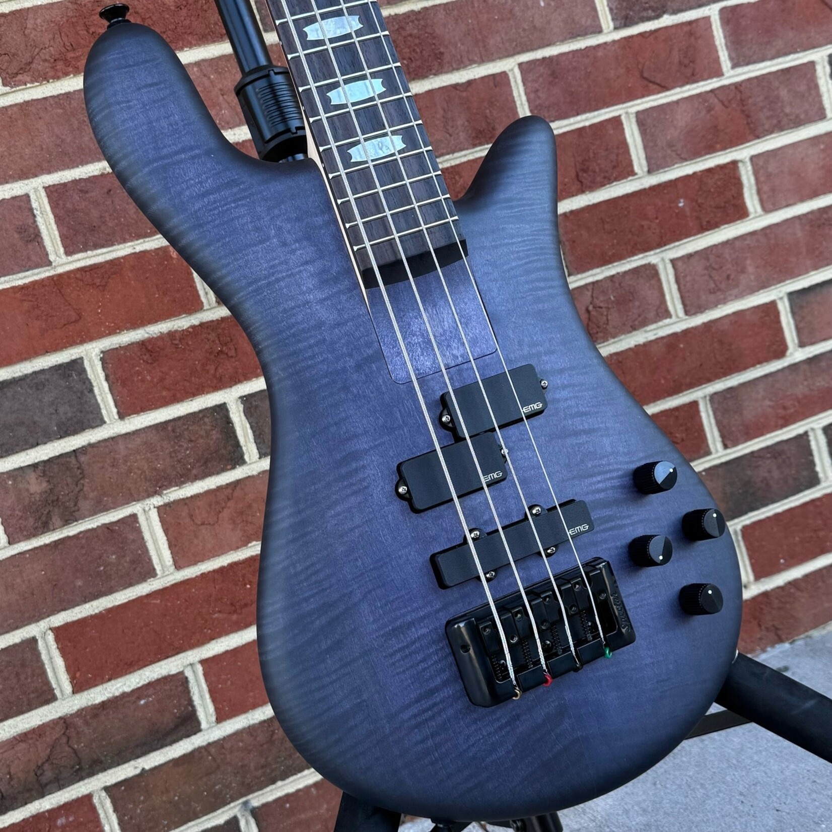 Spector Spector Euro 4 LX Bolt-On, Nightshade, EMG P/J Pickups, Spector Legacy Preamp, Gig Bag, SN# NB22045