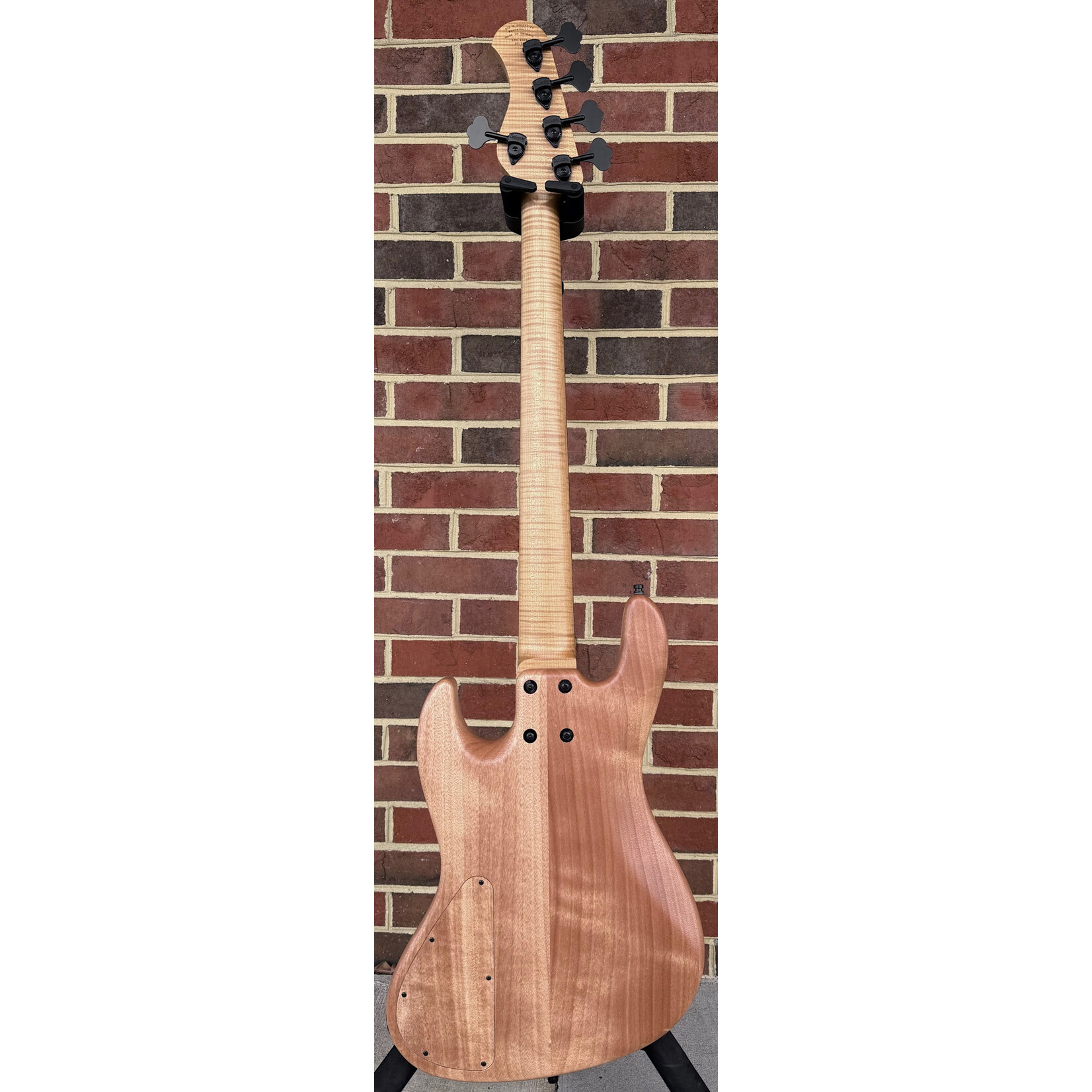 Sadowsky Sadowsky Masterbuilt 2024 Limited, #7 of 35 Worldwide, 5-String, 21-Fret M/J Bass, Marbled Padouk Top, Okoume Body, Roasted Maple Neck, Madagascar Rosewood Fretboard