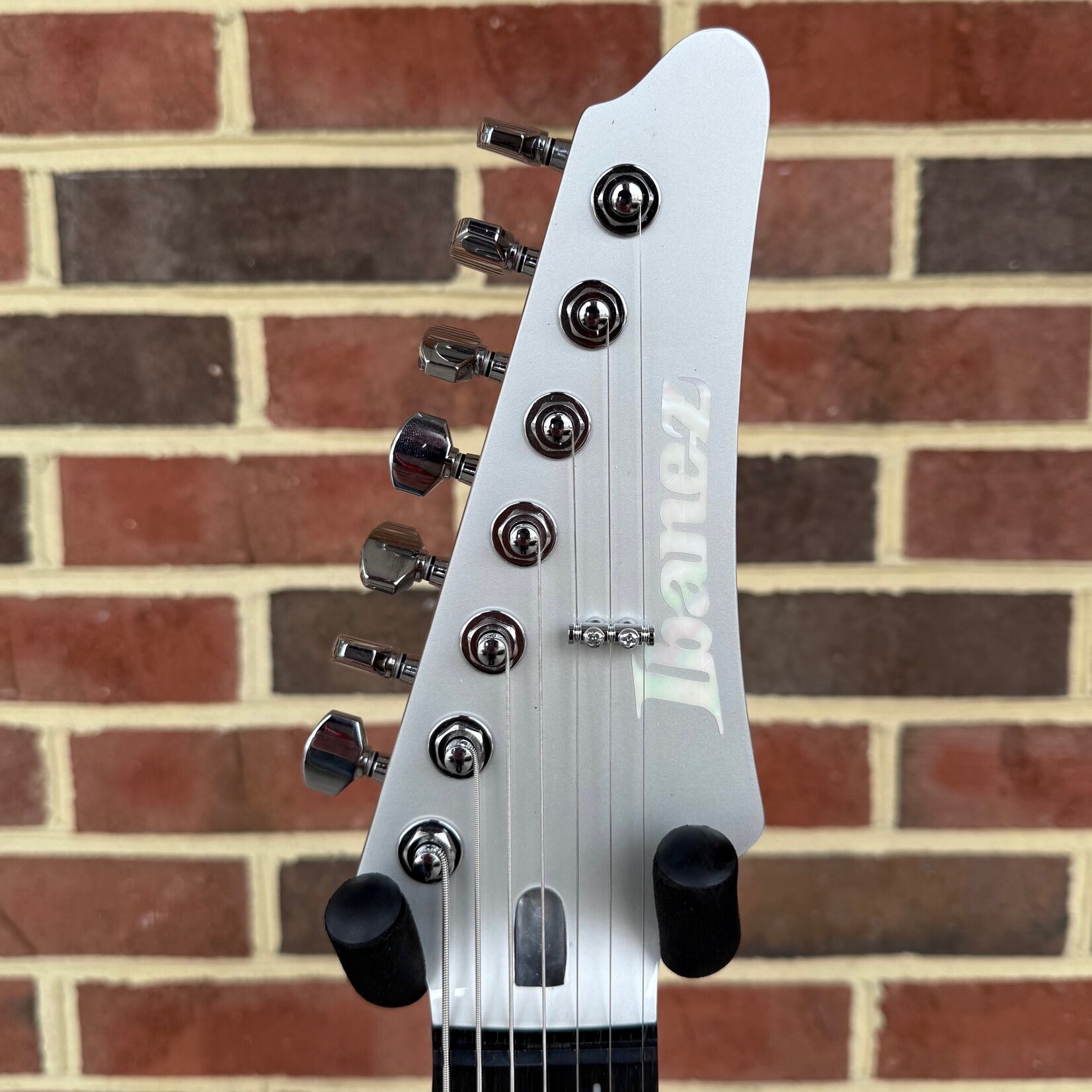 Ibanez Ibanez TOD70 Tim Henson Signature Model 7-String, Classic Silver, Roasted Maple Neck, Ebony Fretboard, Fishman Fluence Tim Henson Signature Pickups, Gotoh Locking Tuners, Gig Bag, SN# 240613352