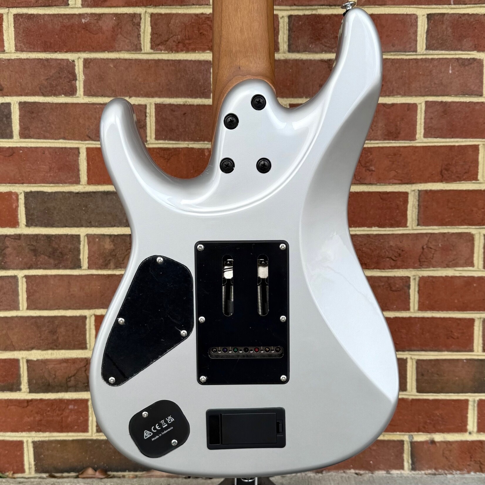 Ibanez Ibanez TOD70 Tim Henson Signature Model 7-String, Classic Silver, Roasted Maple Neck, Ebony Fretboard, Fishman Fluence Tim Henson Signature Pickups, Gotoh Locking Tuners, Gig Bag, SN# 240613352