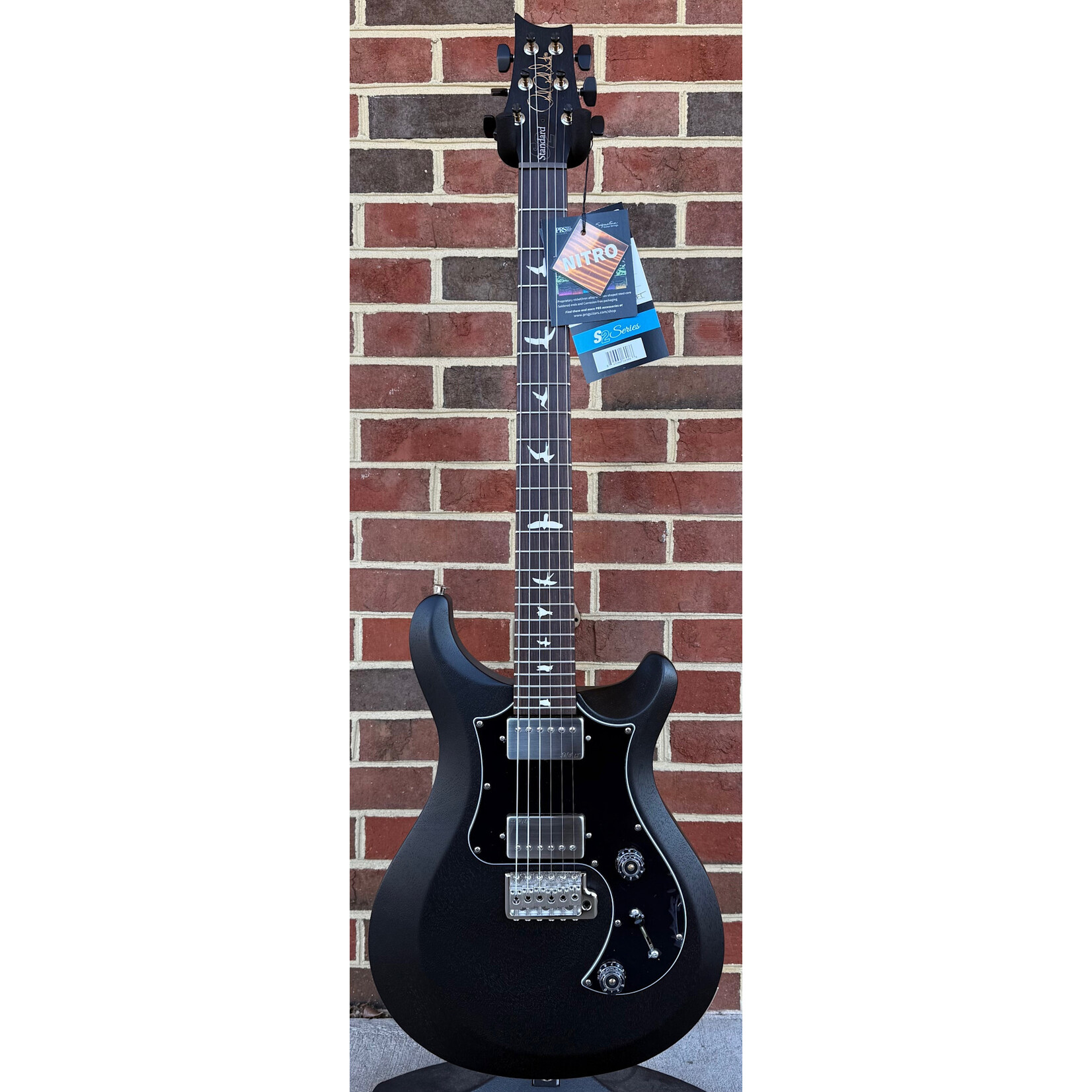 Paul Reed Smith Paul Reed Smith S2 Standard 24 Satin, Charcoal, Mahogany Body & Neck, Pattern Thin Neck, 58/15LT TCI Pickups, Tremolo, Locking Tuners, Gig Bag, SN#079678