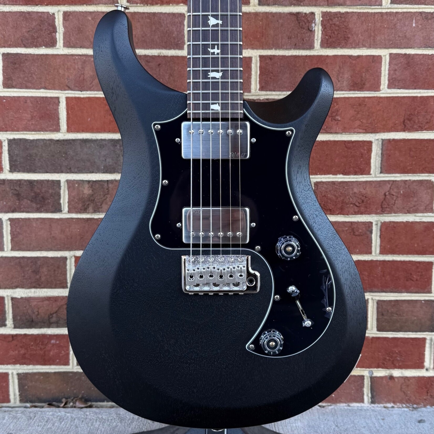 Paul Reed Smith Paul Reed Smith S2 Standard 24 Satin, Charcoal, Mahogany Body & Neck, Pattern Thin Neck, 58/15LT TCI Pickups, Tremolo, Locking Tuners, Gig Bag, SN#079678
