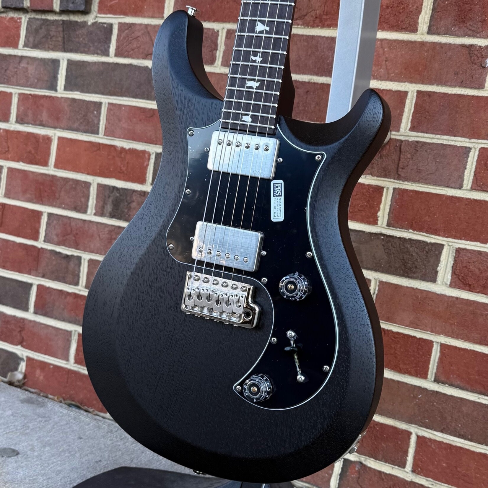 Paul Reed Smith Paul Reed Smith S2 Standard 24 Satin, Charcoal, Mahogany Body & Neck, Pattern Thin Neck, 58/15LT TCI Pickups, Tremolo, Locking Tuners, Gig Bag, SN#079549