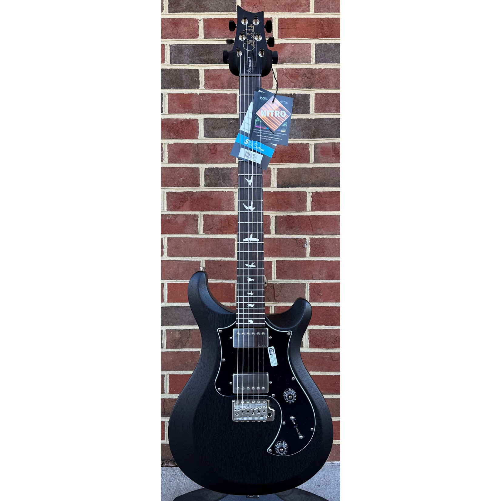 Paul Reed Smith Paul Reed Smith S2 Standard 24 Satin, Charcoal, Mahogany Body & Neck, Pattern Thin Neck, 58/15LT TCI Pickups, Tremolo, Locking Tuners, Gig Bag, SN#079549