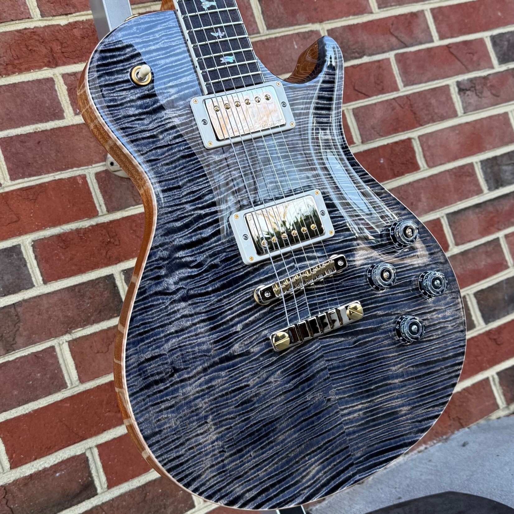 Paul Reed Smith Paul Reed Smith McCarty 594 Singlecut 10-Top, Charcoal, Flame Maple Top, Mahogany Body & Neck, 58/15 LT Pickups, Hardshell Case