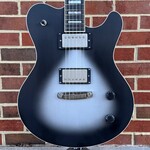 Nik Huber Guitars Nik Huber Guitars Krautster III Custom, Silverburst, Mahogany Body, Body Binding - Top & Back, Curly Maple Neck, Ebony Fretboard with Binding, Block Inlays, Harry Häussel Humbuckers, Hardshell Case