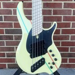 Dingwall Dingwall JT3 5-String John Taylor Signature Model, Gloss Primrose w/ Rio Stripes, Nyatoh Body, Maple Neck, Maple Fretboard, Matching Headstock, Neve Preamp, Gig Bag, SN# 16328