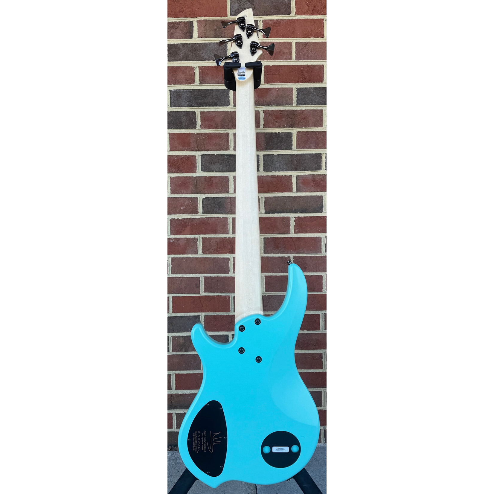 Dingwall Dingwall NG3 5-String, Matte Celestial Blue, Maple Neck, Maple Fretboard, Matching Headstock, Darkglass Tone Capsule, Dingwall Gig Bag, SN# 16875