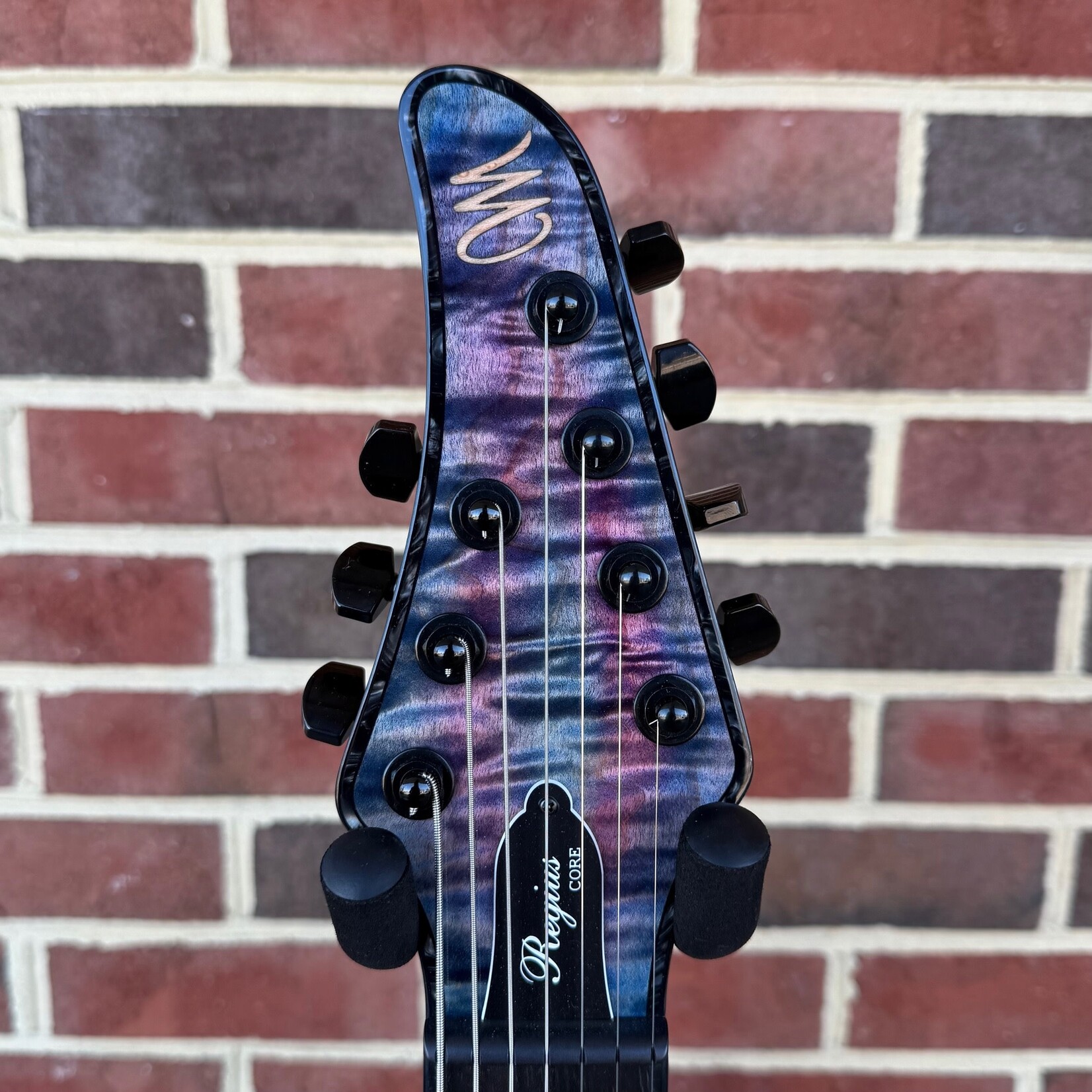 Mayones Mayones Regius Core 7 B26.5, NAMM 2025, Custom Color, 5A Quilted Maple Top, American Ash TEW Body, Baritone 26.5" Scale, 11pc Maple TEW/Wenge/Maple Neck, Velvetrone Ironside + Solium Pickups, Mayones Hybrid Case