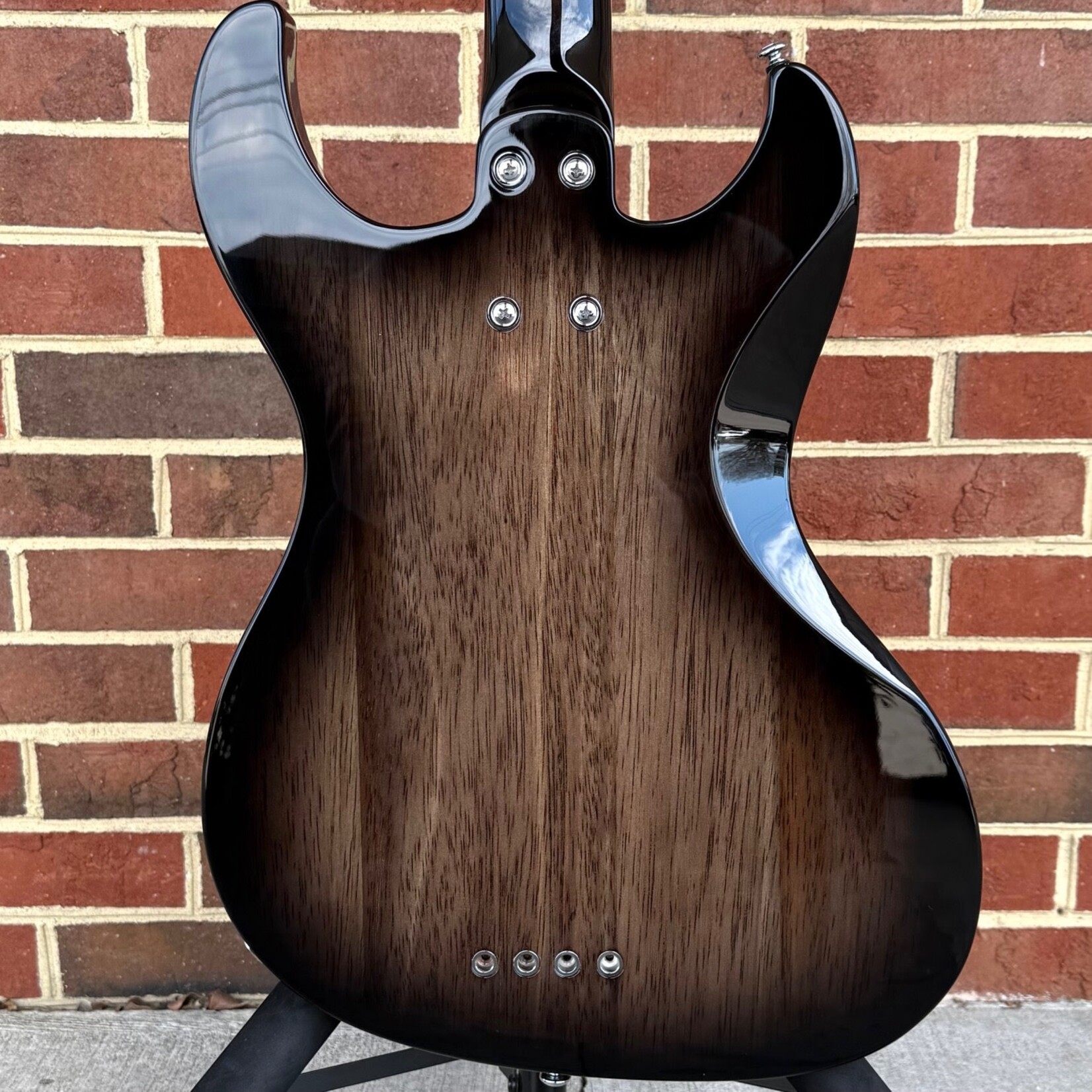 Dunable Guitars Dunable Gnarwhal DE Bass, Black Charcoal Burst, Ebony Fretboard, Dunable P Style Pickups, Chrome Hardware, Gig Bag, SN# GN339