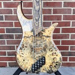 Dingwall Dingwall Prima Artist 5-String, Buckeye Burl Top & Back, Walnut/Flame Maple Body, 5pc Flame Maple/Wenge Neck, Pale Moon Ebony Fretboard, Flame Maple Contrast Layer, PA5 Pickups, Neve Preamp with Master Tone & Mini Toggles, Dingwall Custom Gig Bag