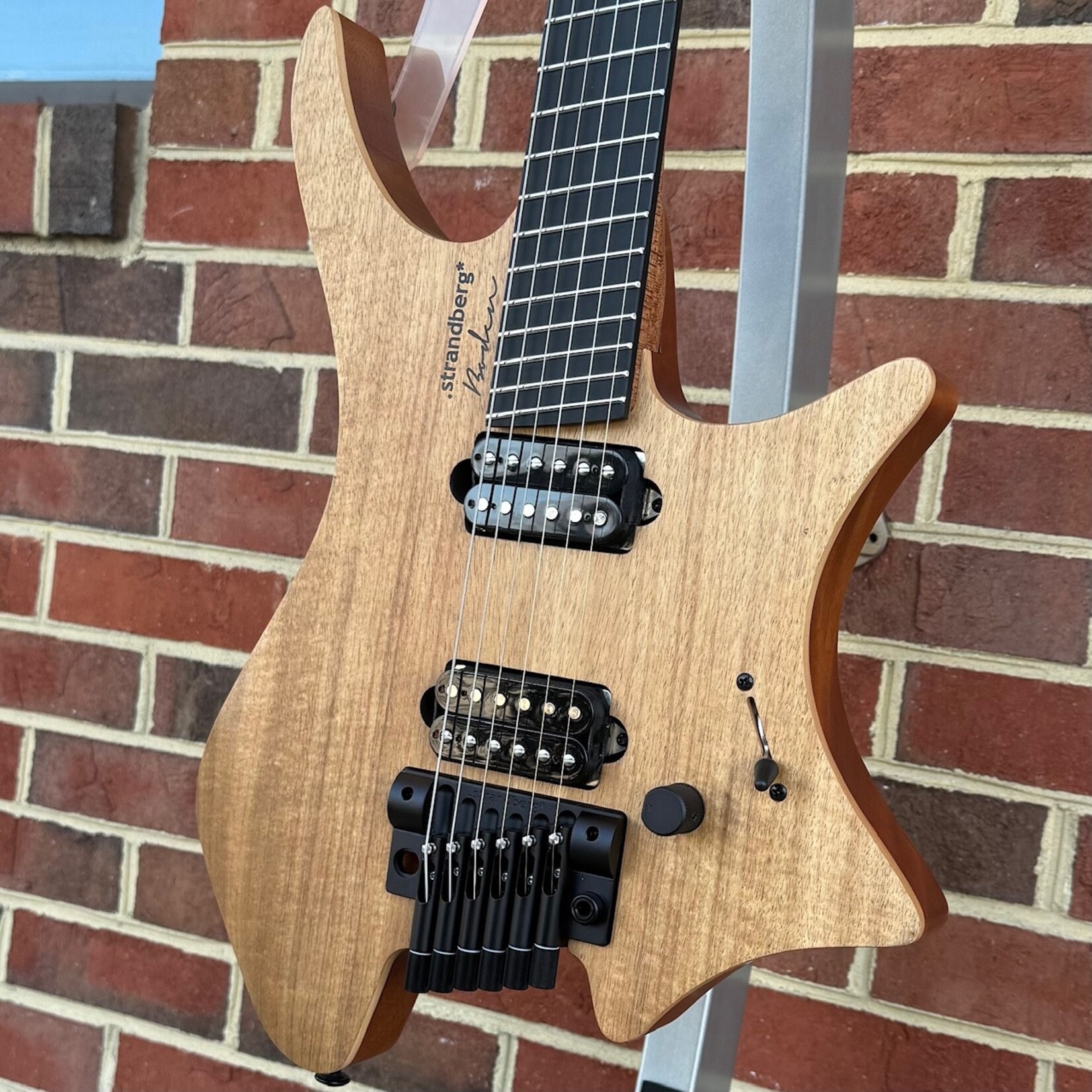 Strandberg Strandberg Boden Prog NX 6 Plini Edition, Chambered Mahogany Body, Maple Top, Australian Blackwood Top Veneer, Suhr SSH+ & SSV Pickups, Strandberg EGS Rev7 Tremolo, Gig Bag