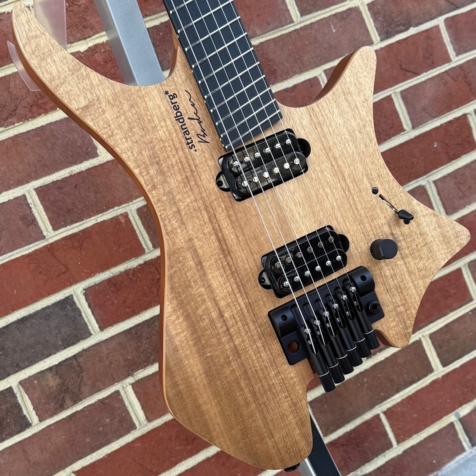 Strandberg Strandberg Boden Prog NX 6 Plini Edition, Chambered Mahogany Body, Maple Top, Australian Blackwood Top Veneer, Suhr SSH+ & SSV Pickups, Strandberg EGS Rev7 Tremolo, Gig Bag