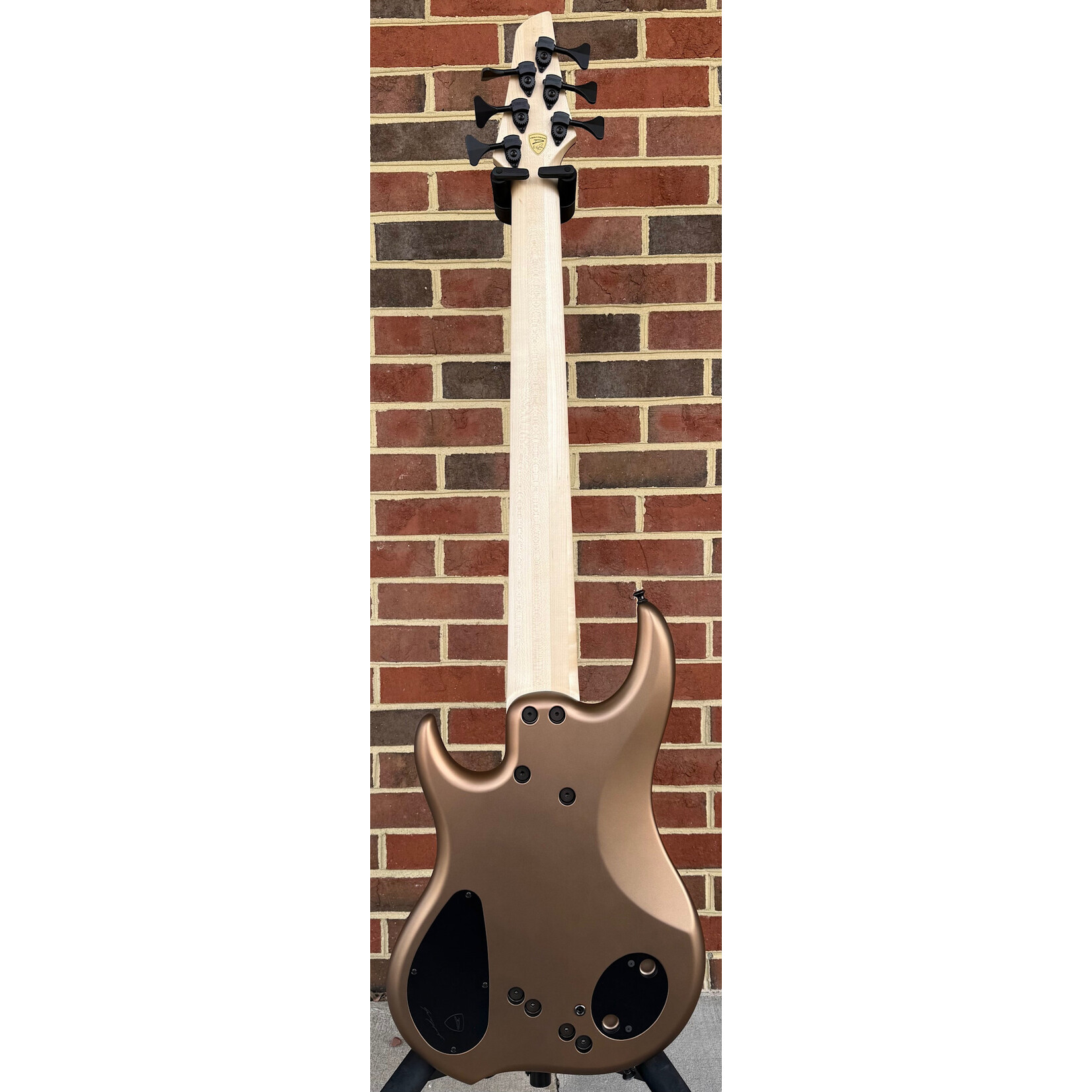 Dingwall Dingwall Custom Z3 6-String, Coco Gold Metallic, Swamp Ash Body, Maple Neck, Macassar Ebony Fretboard, Ghost Block Inlays, Glockenklang Preamp w/ Toggles, Dingwall Gig Bag