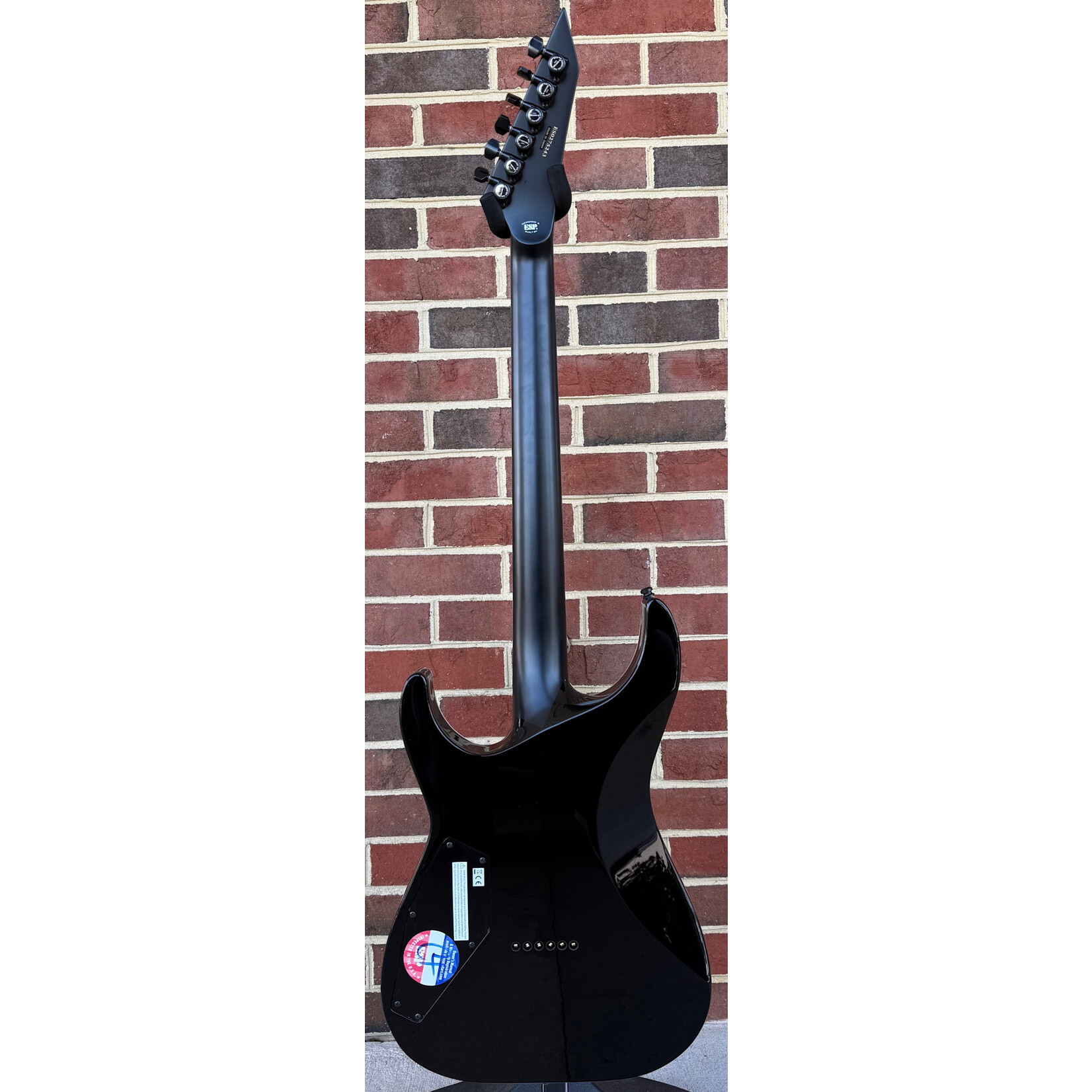 ESP ESP E-II M-II, Neck-Thru, Burl Maple Top, Mercury Blue Burst, Bareknuckle Pickups, Hardshell Case