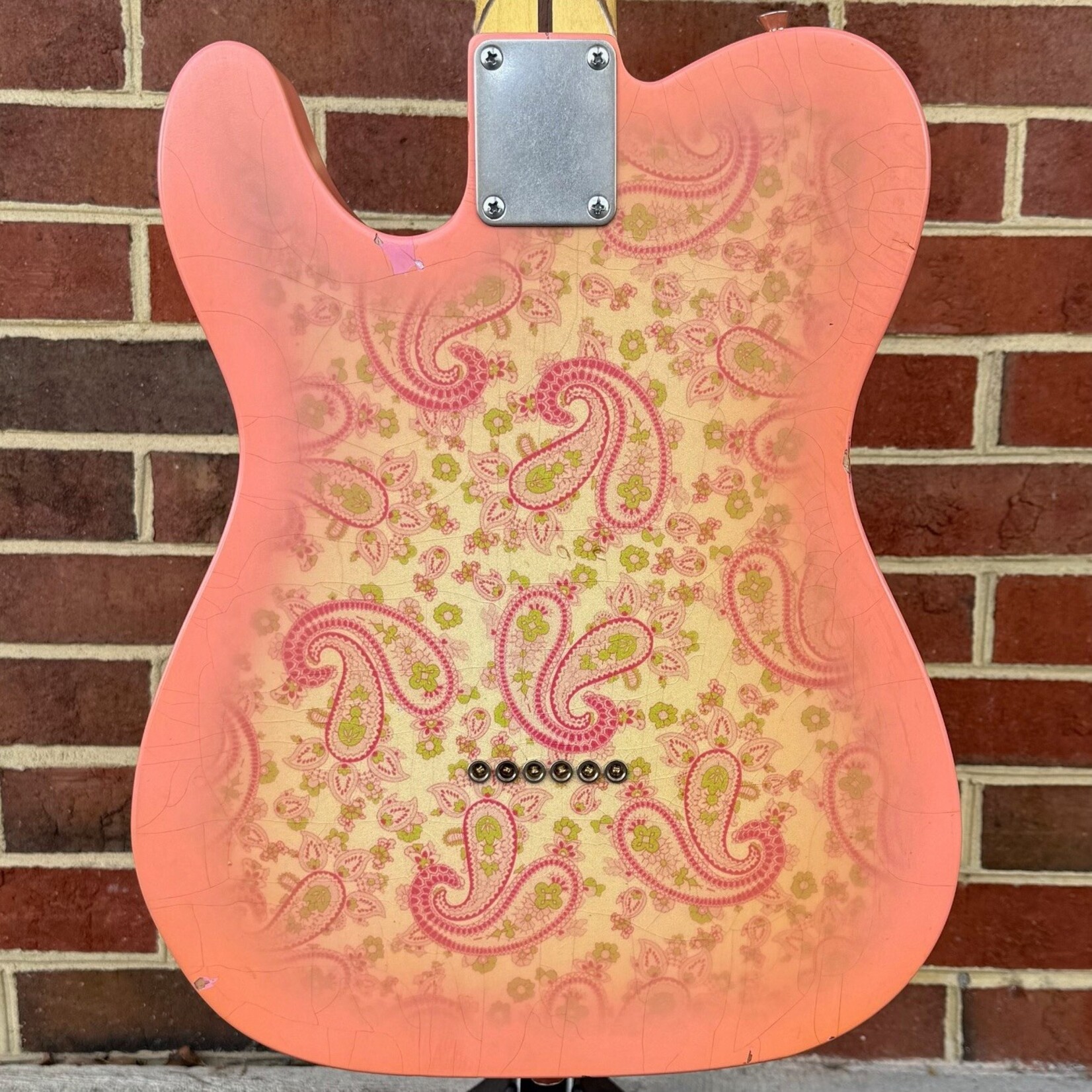 Nash Nash T-68/PSLY, Pink Paisley, Light Aging, Alder Body, Rosewood Fretboard, Lollar Pickups, Hardshell Case