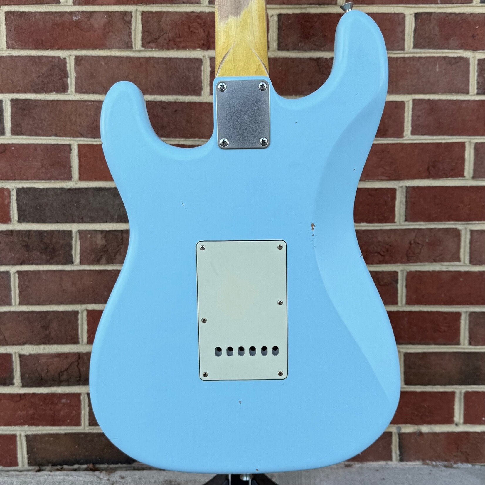 Nash Nash S-63, Sonic Blue, Alder Body, Light Aging, Maple Neck, Rosewood Fretboard, Matching Headstock, Lollar Pickups, Hardshell Case