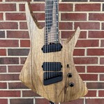 Music Man Music Man Kaizen 7 Limited Edition, 1 of 50, Black Limba Body, Roasted Maple Neck, Smokey Ebony Fretboard, Music Man Mono Case
